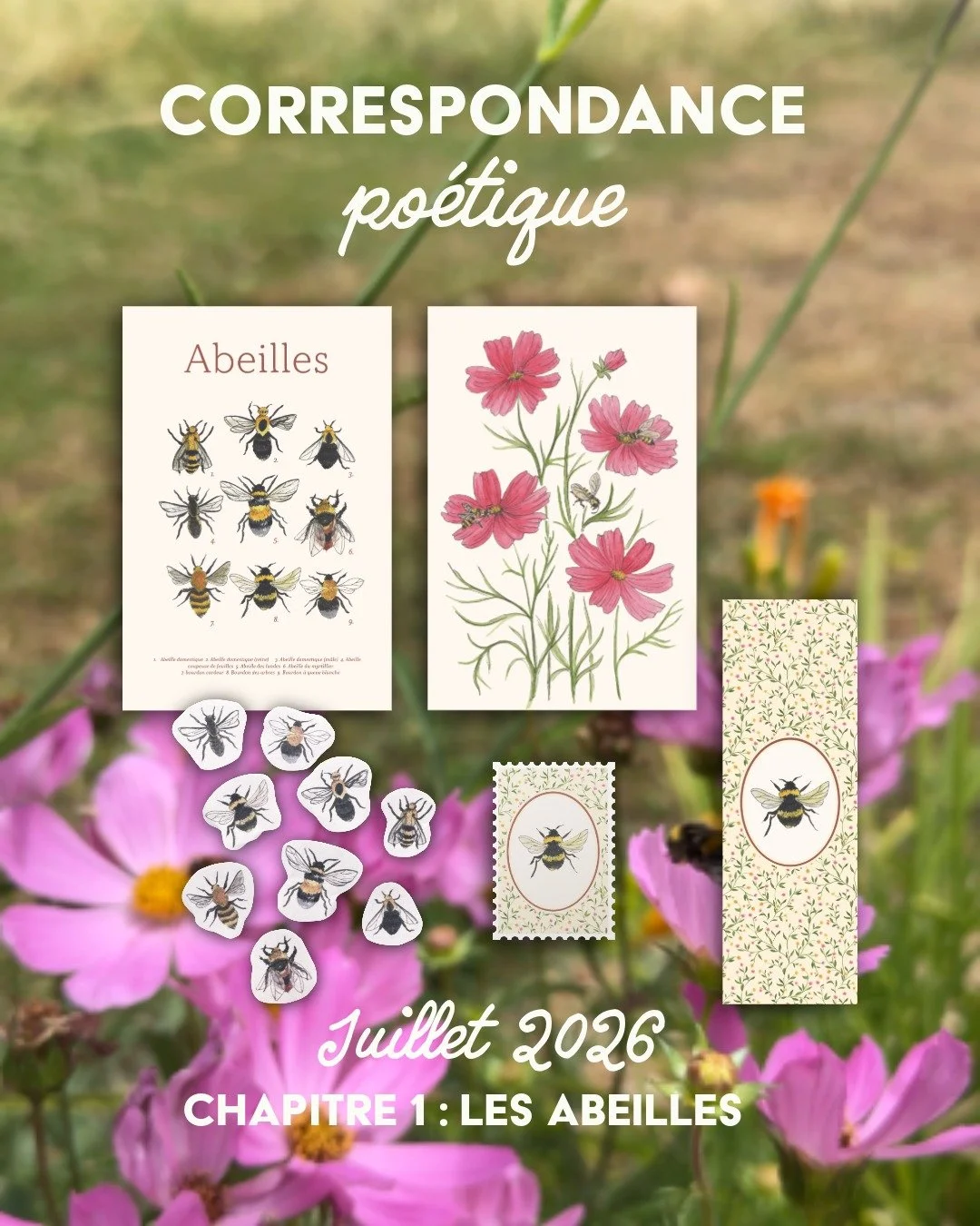 Correspondance poétique - Les Abeilles
