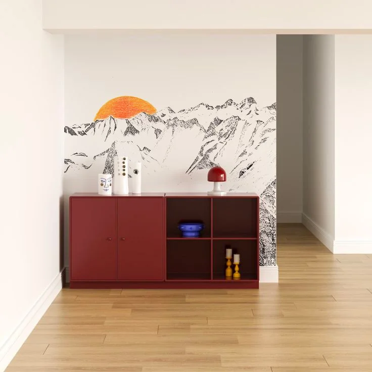 Mur blanc meuble en bois.jpg