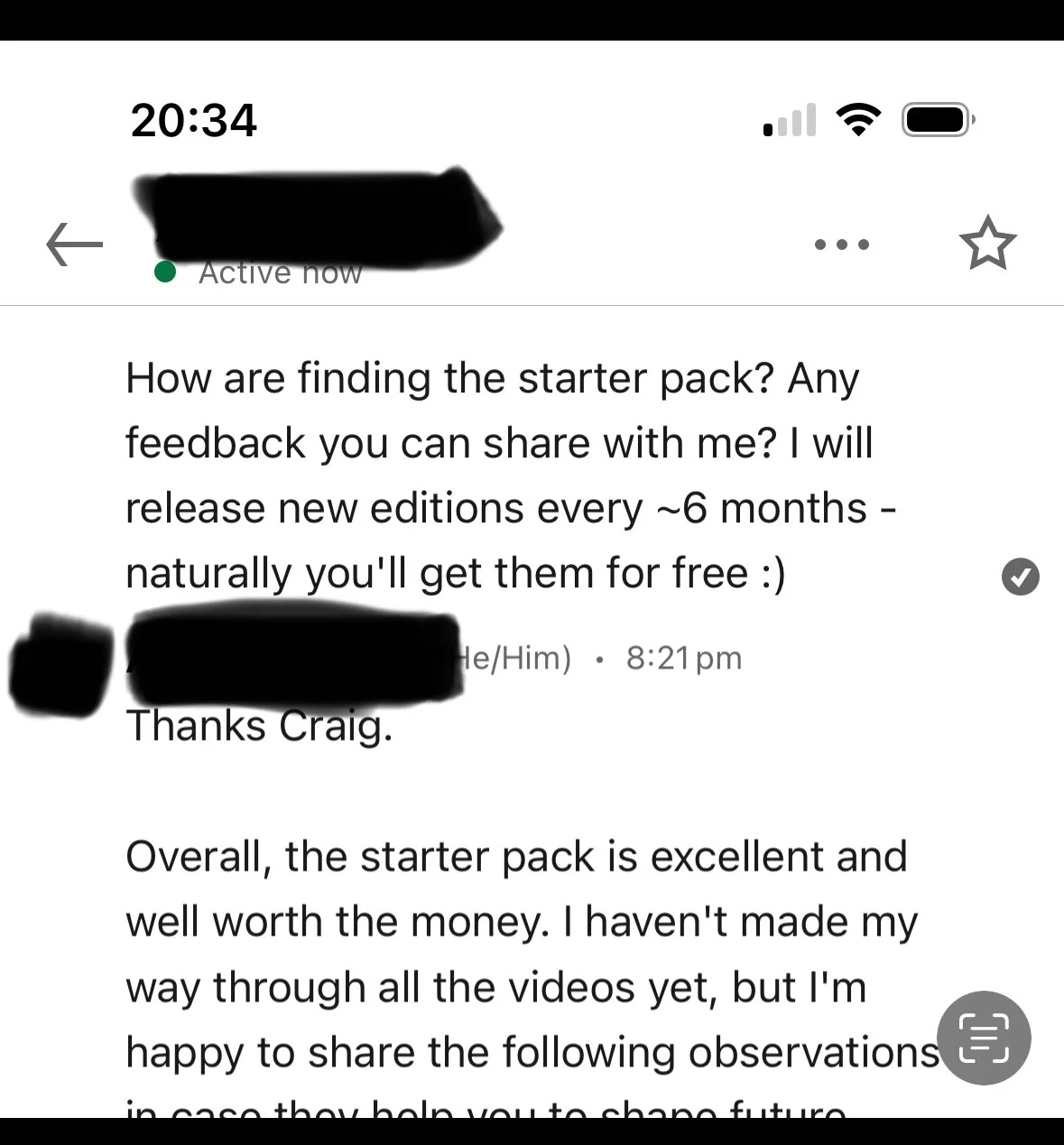 Feedback for RecruitmentisBroken