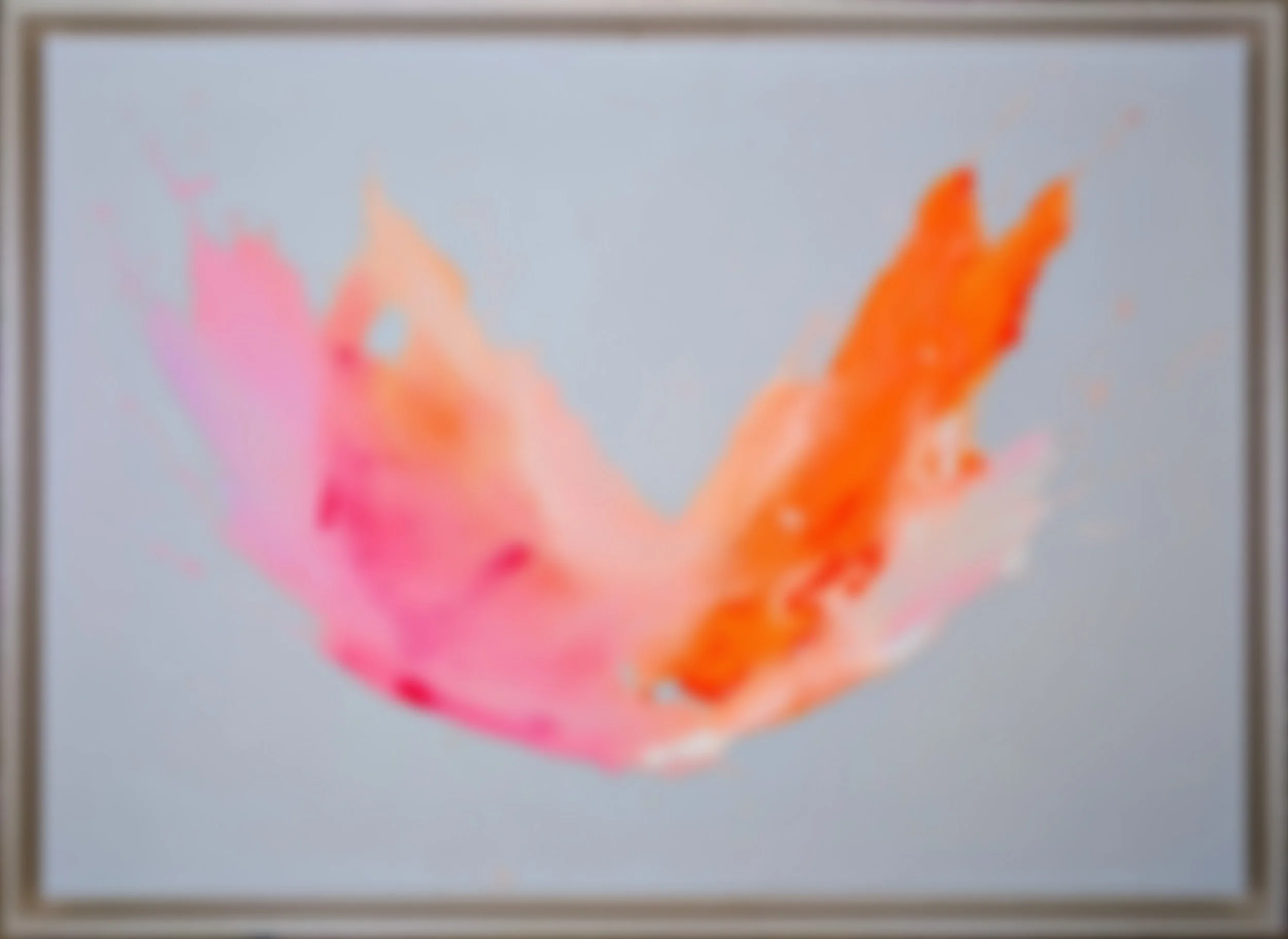 VERKAUFT | "Electric Pulse" | 70 x 50 cm | Acryl auf Leinwand