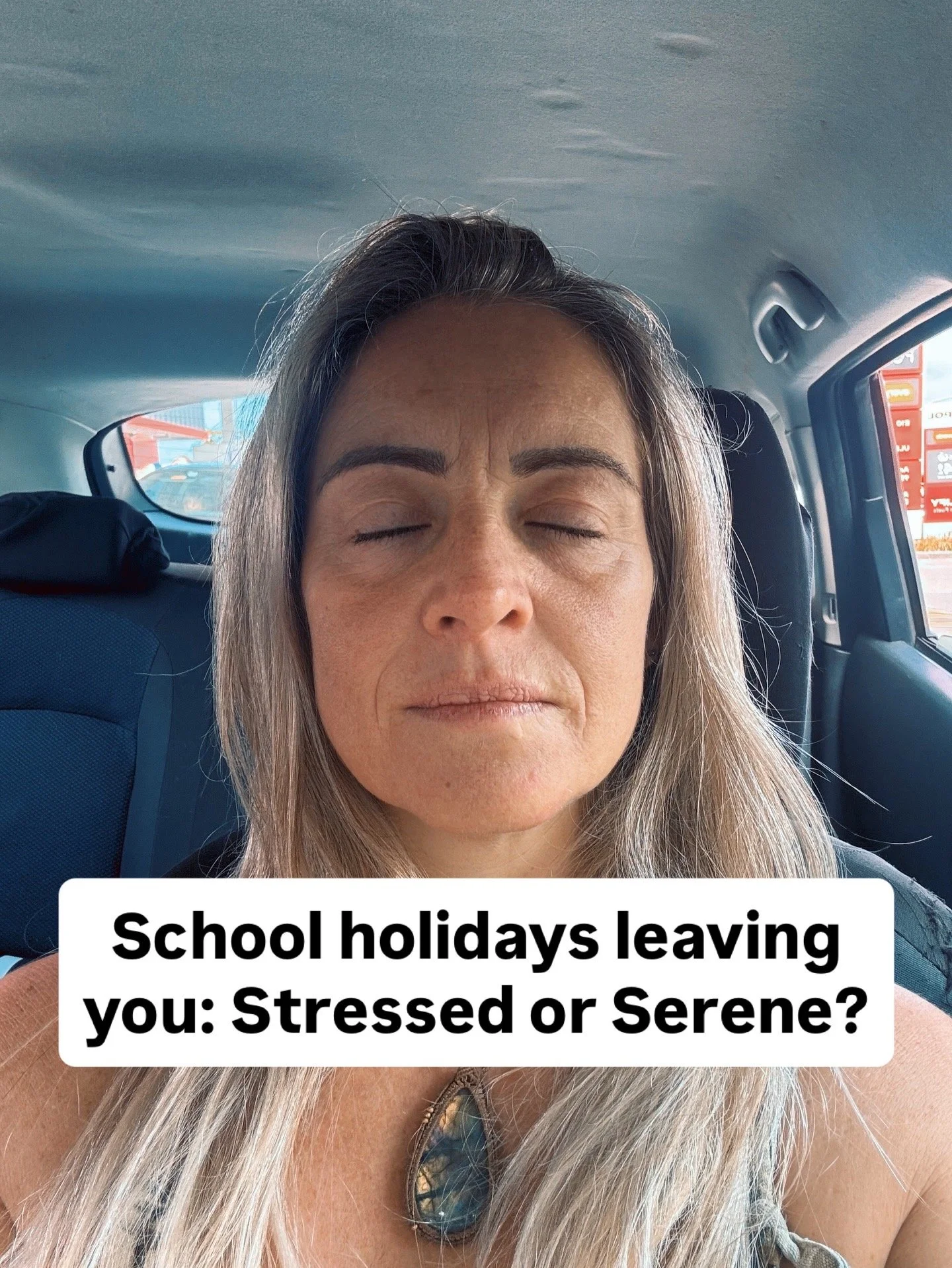 SERIES: Stress free school - School holidays - Stressed or Serene