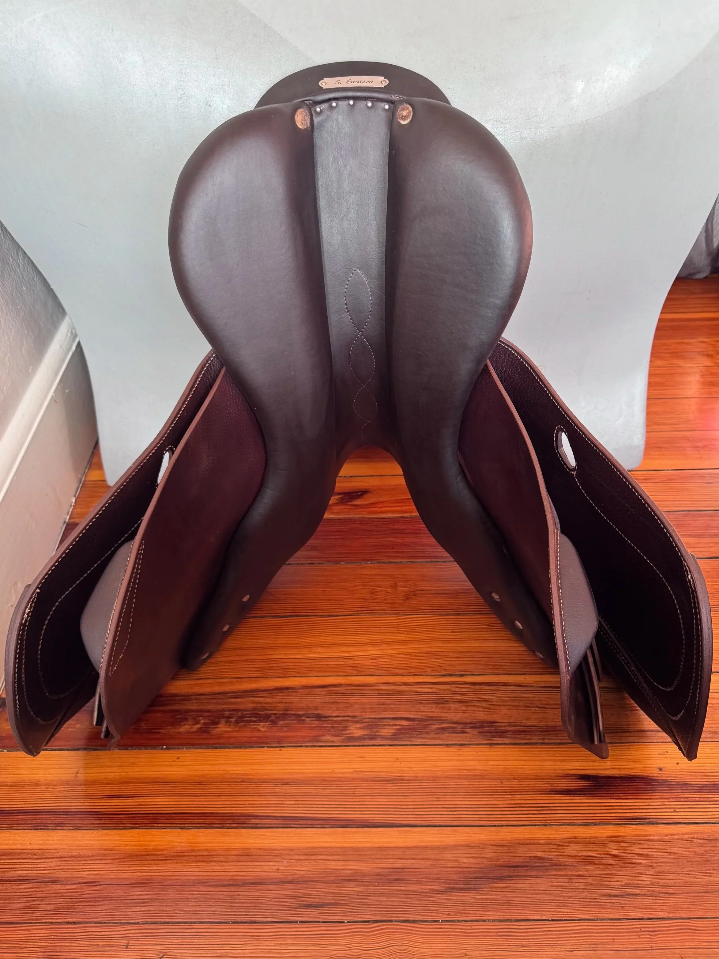 17" Antares Evolution Saddle - 2022 - 3NB - Full Buffalo - A01 WIDE - Panels 4