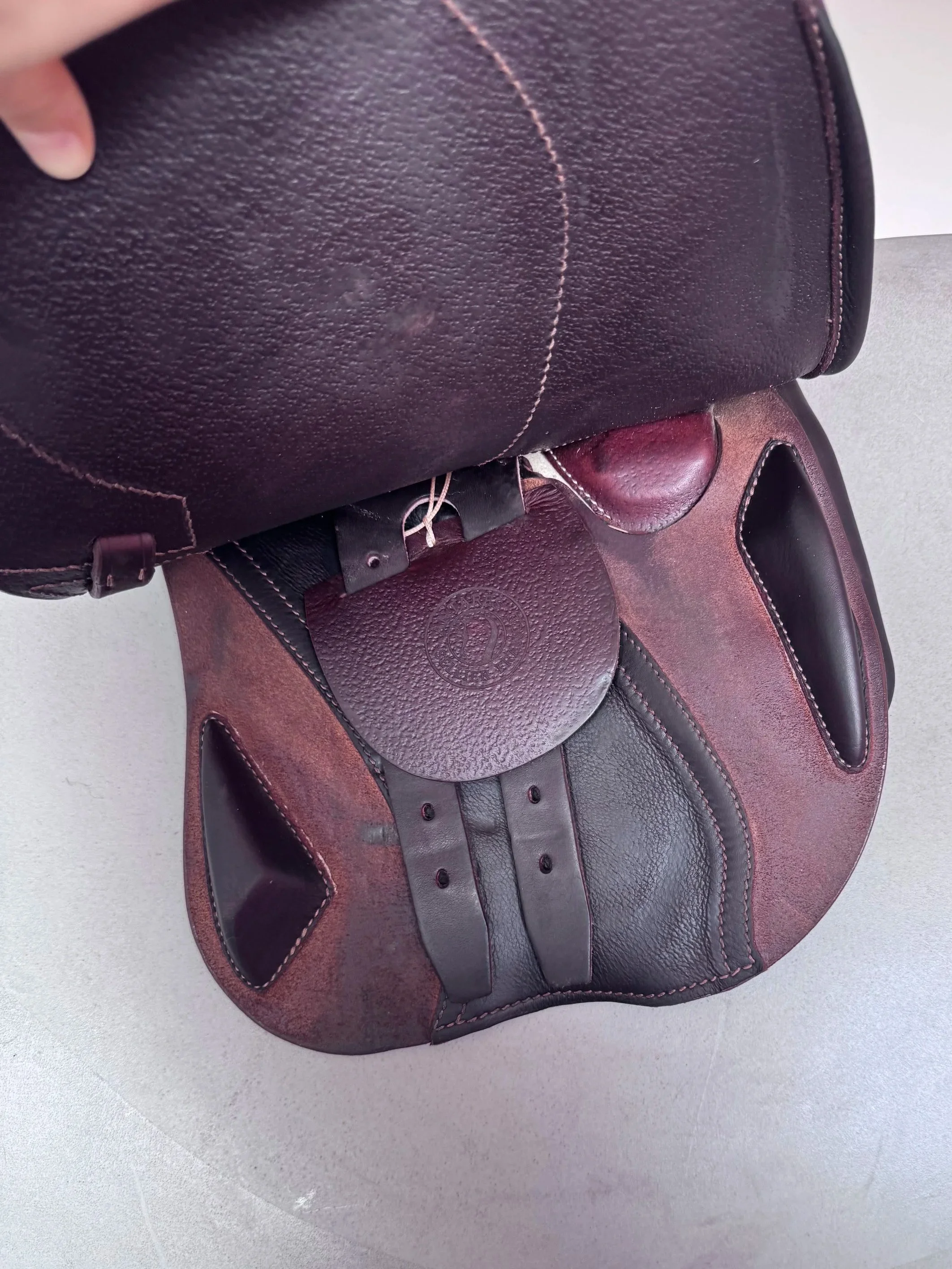 15" Antares Hero Child / Pony Saddle - 2023 - XXSJ - Full Buffalo - Right Underflap 1