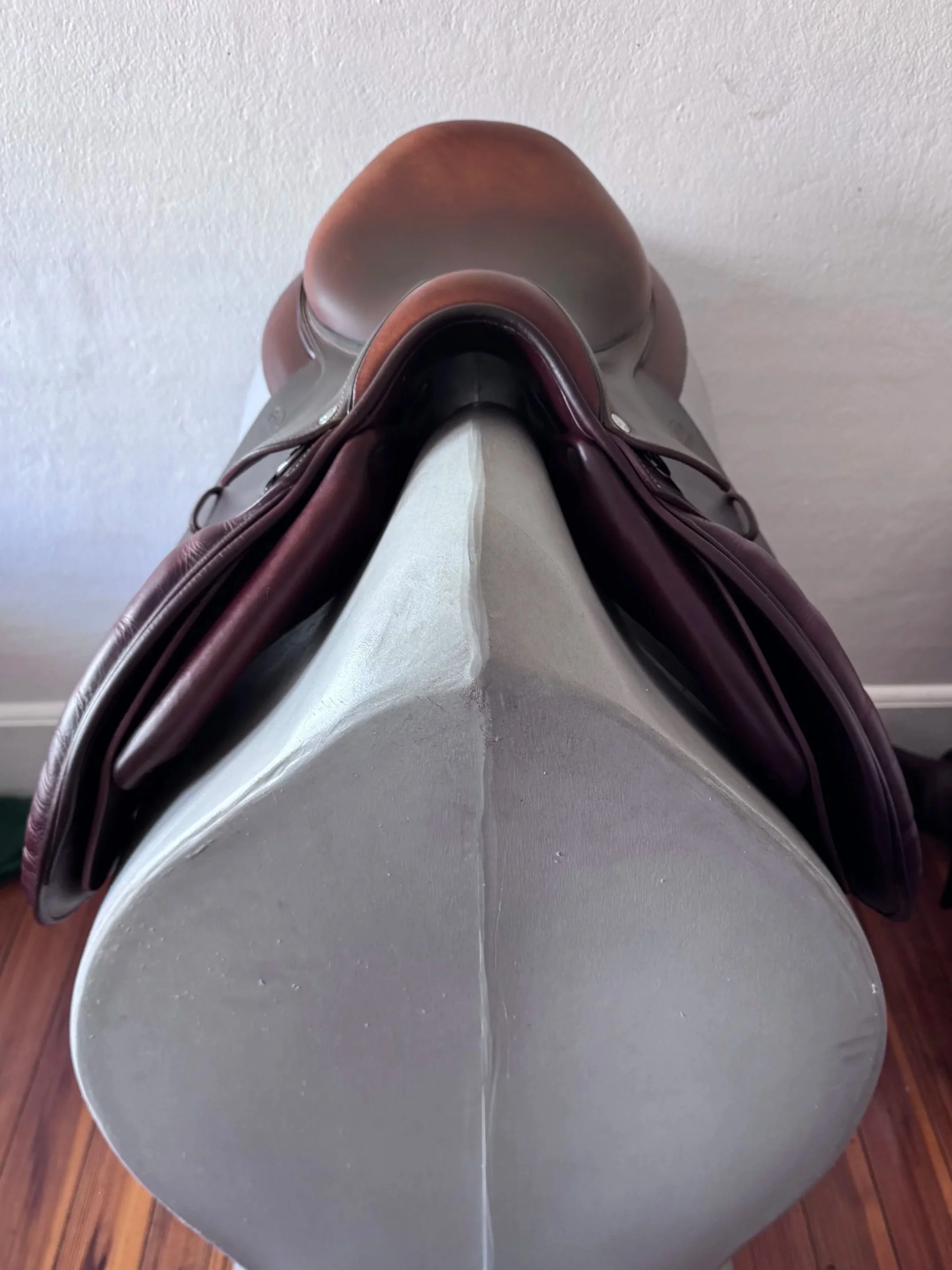 18.5" Devoucoux Biarritz O Saddle - 2020 - 3AR - Grain / Buffalo - Front Panels