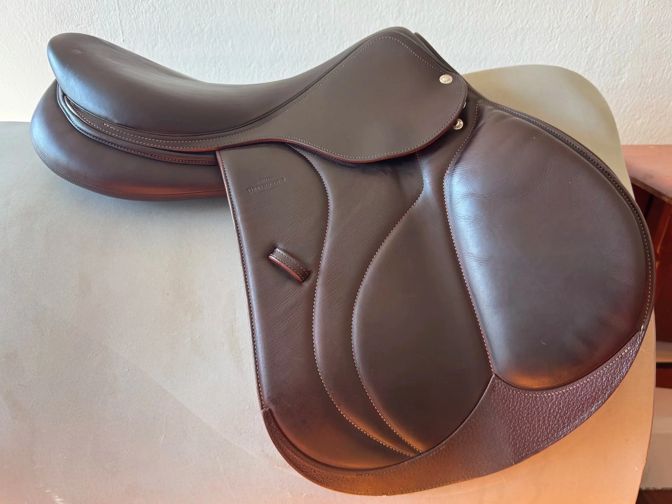 17.5" Devoucoux Biarritz O Saddle - 2024 - 3AA - Right View 1