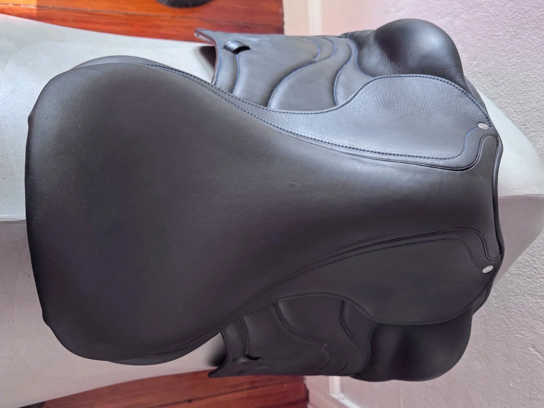 18" Antares Cadence Dressage Saddle - 2023 - 1D - Full Buffalo - Seat 2