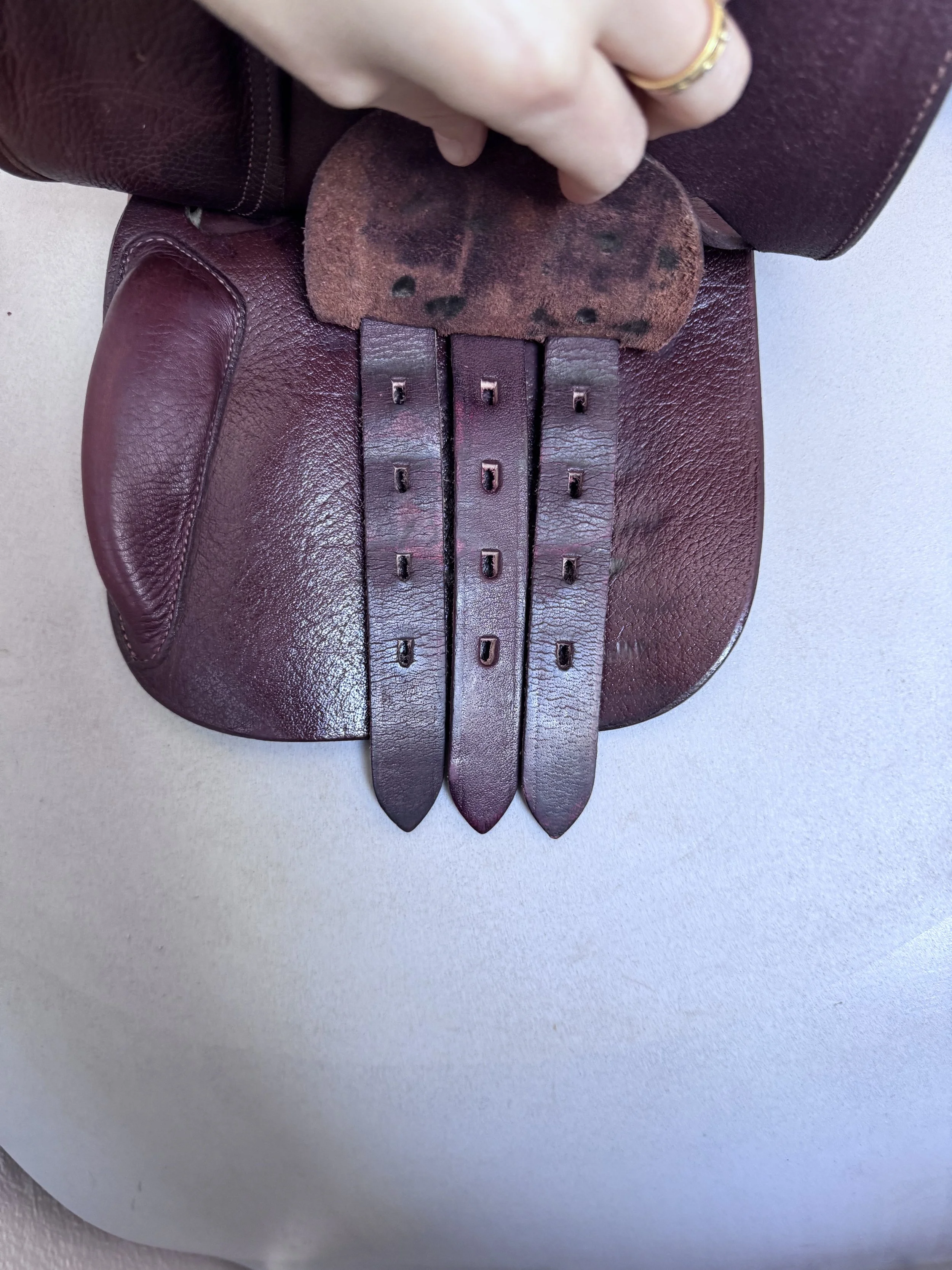 14" Pessoa Rodrigo Pony XCH Saddle - Exchangable Gullet - Left Billets