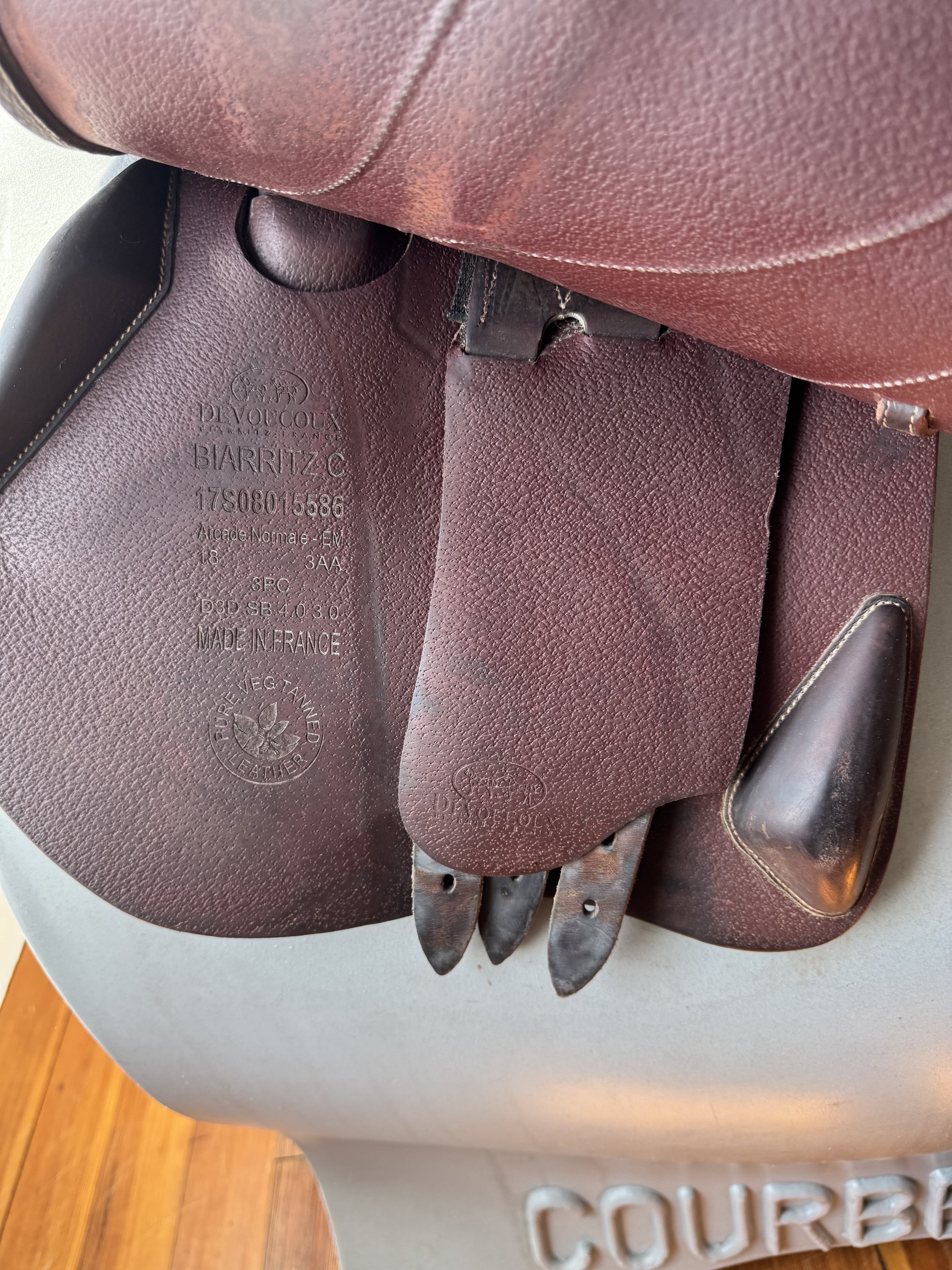 18" Devoucoux Biarritz C Saddle