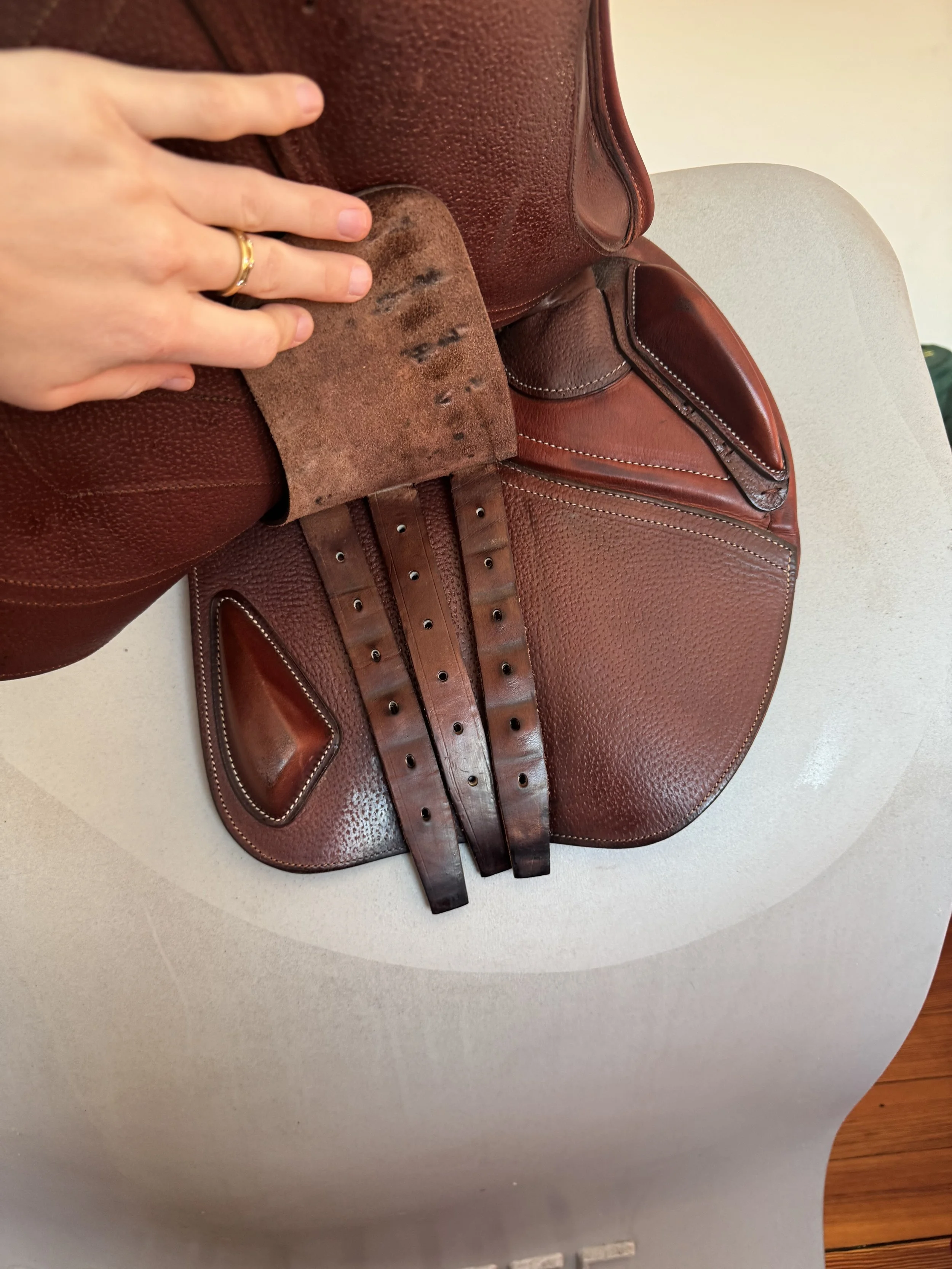 16.5" CWD SE31 Mademoiselle 2Gs Saddle - 2022 - 2L - Full Buffalo - Underflap 2