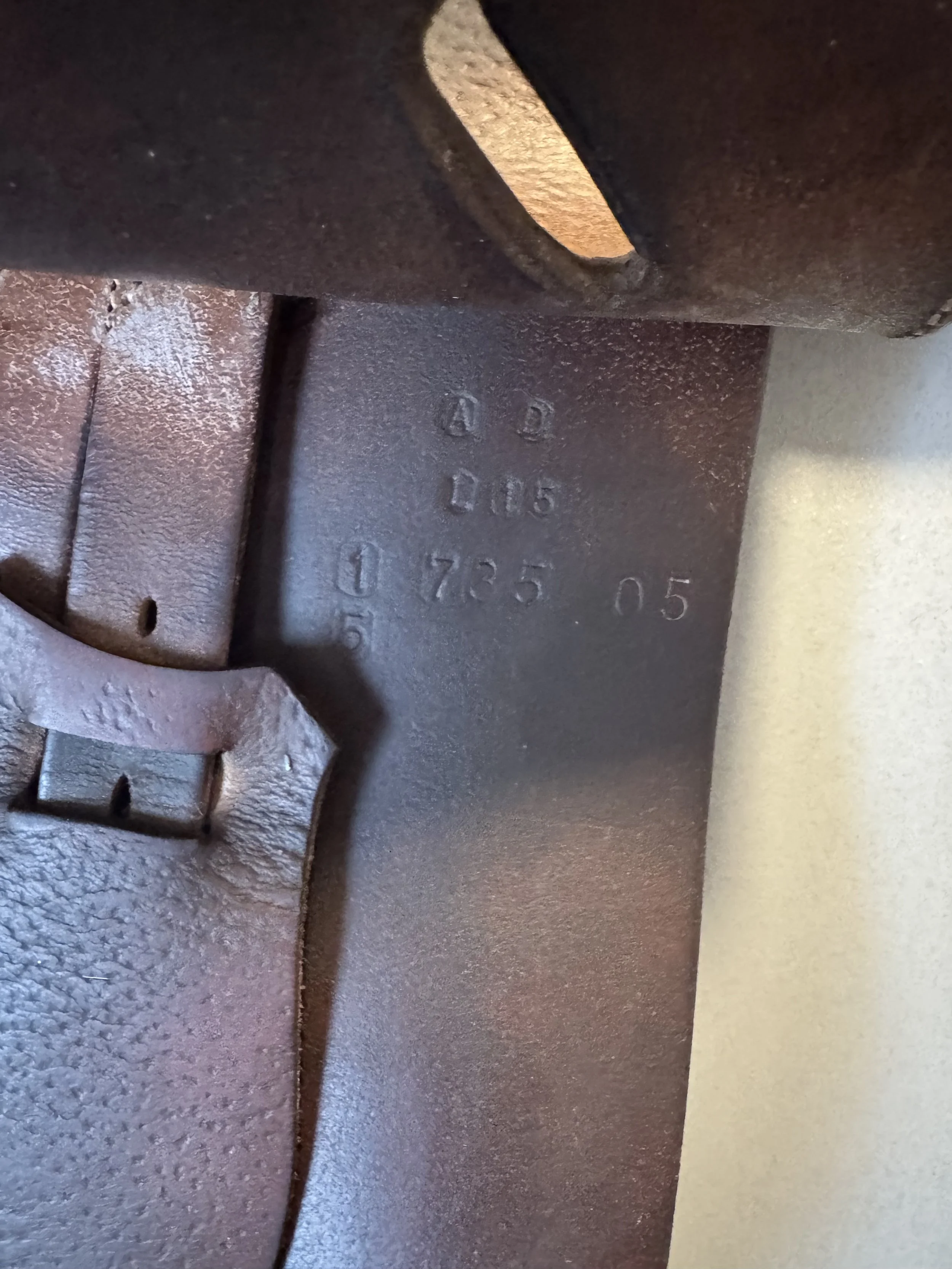 15" Baby Butet Saddle - Child / Pony - 1.5 - "L" Seat - Serial Stamp