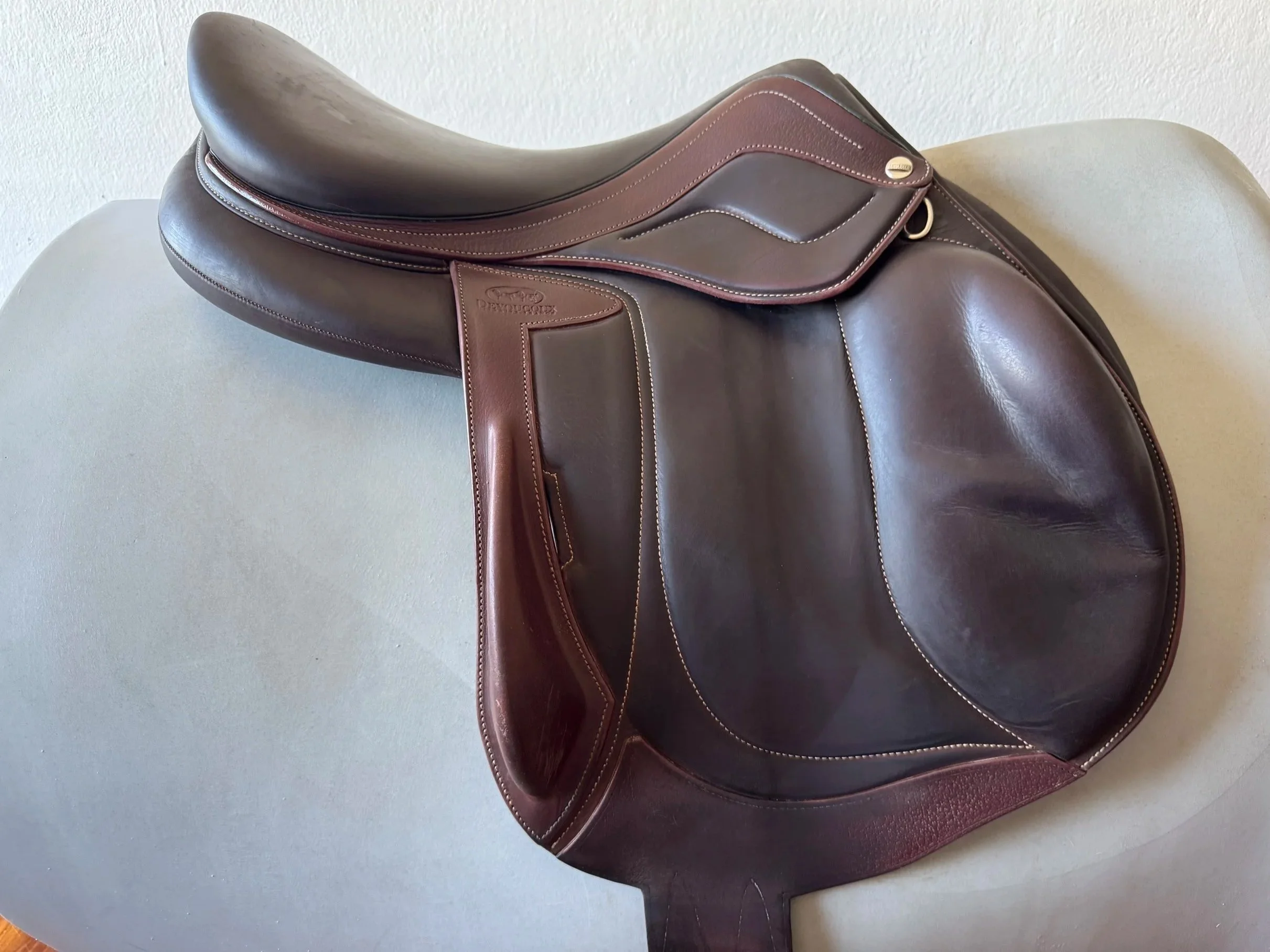 17.5" Devoucoux Chiberta Lab Saddle - 2020 - 3AR - Right View 3