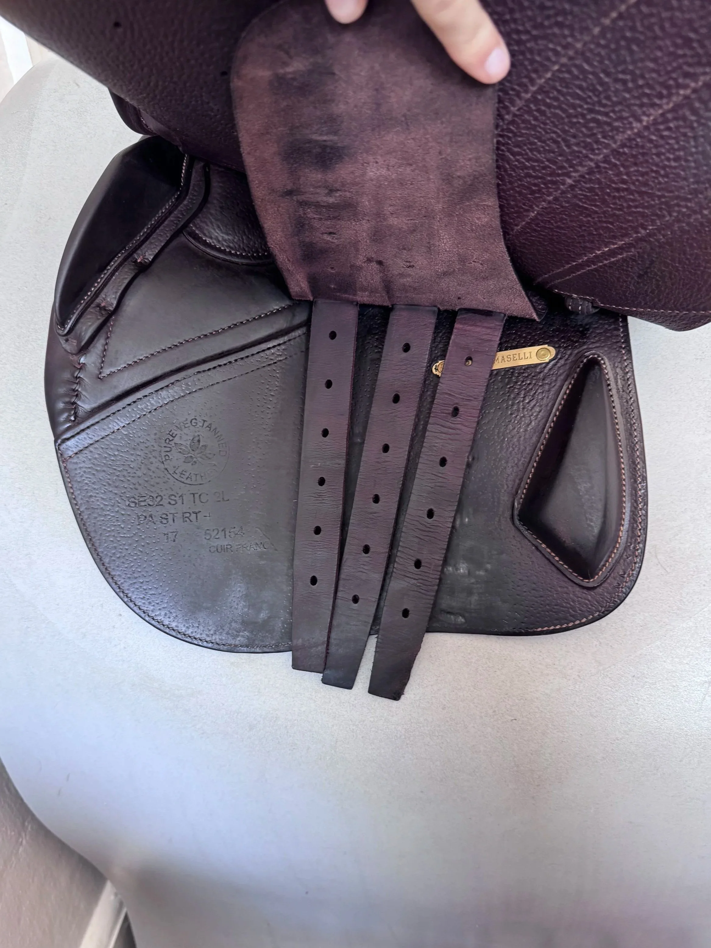 17" CWD SE32 Mademoiselle 2Gs Saddle - 2017 - 2L - WIDE - Left Billets