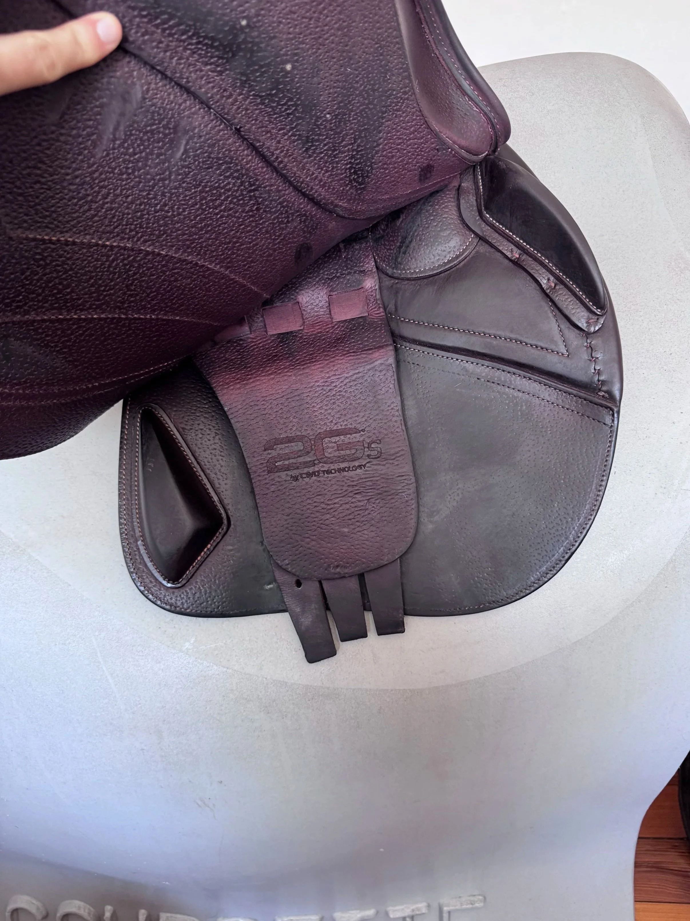 17" CWD SE32 Mademoiselle 2Gs Saddle - 2017 - 2L - WIDE - Right Underflap 2