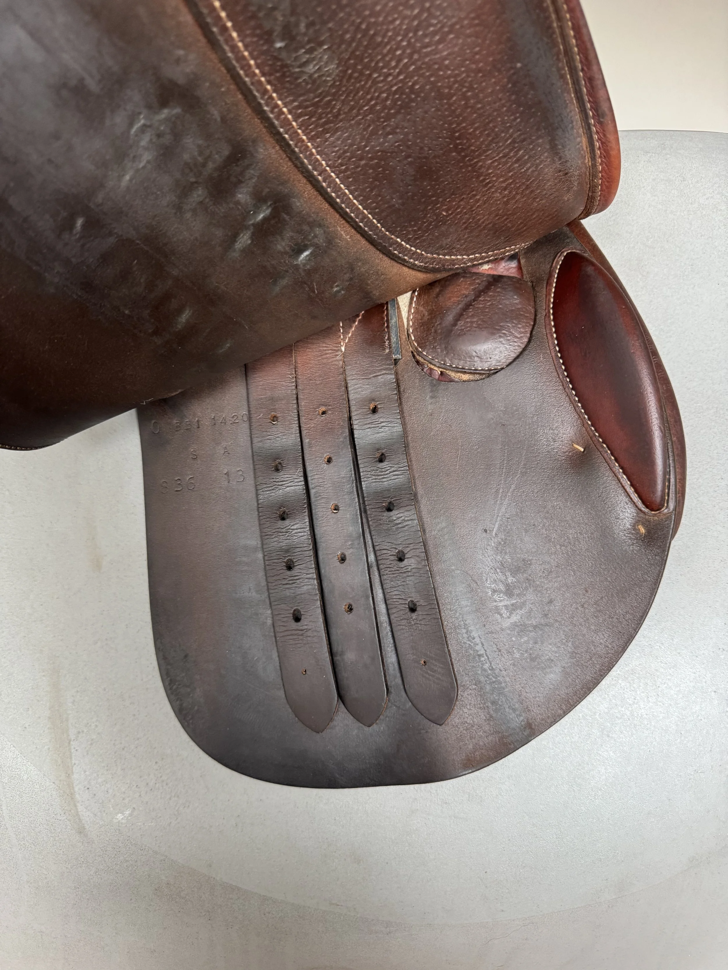 14" BB1 Baby Butet Saddle - Child / Pony - 2013 - Right Underflap