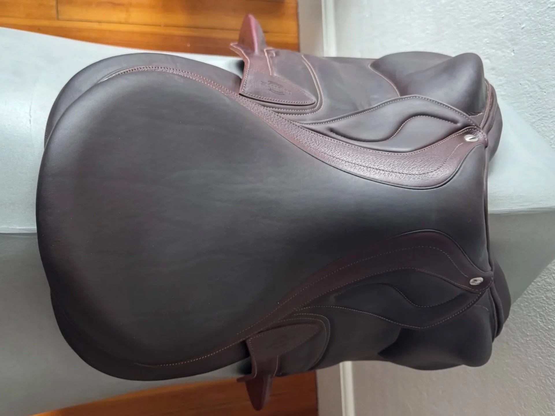 18" Devoucoux Chiberta Lab Monoflap Saddle - 2024 - 3AR - Full Buffalo - MINT - Seat 1