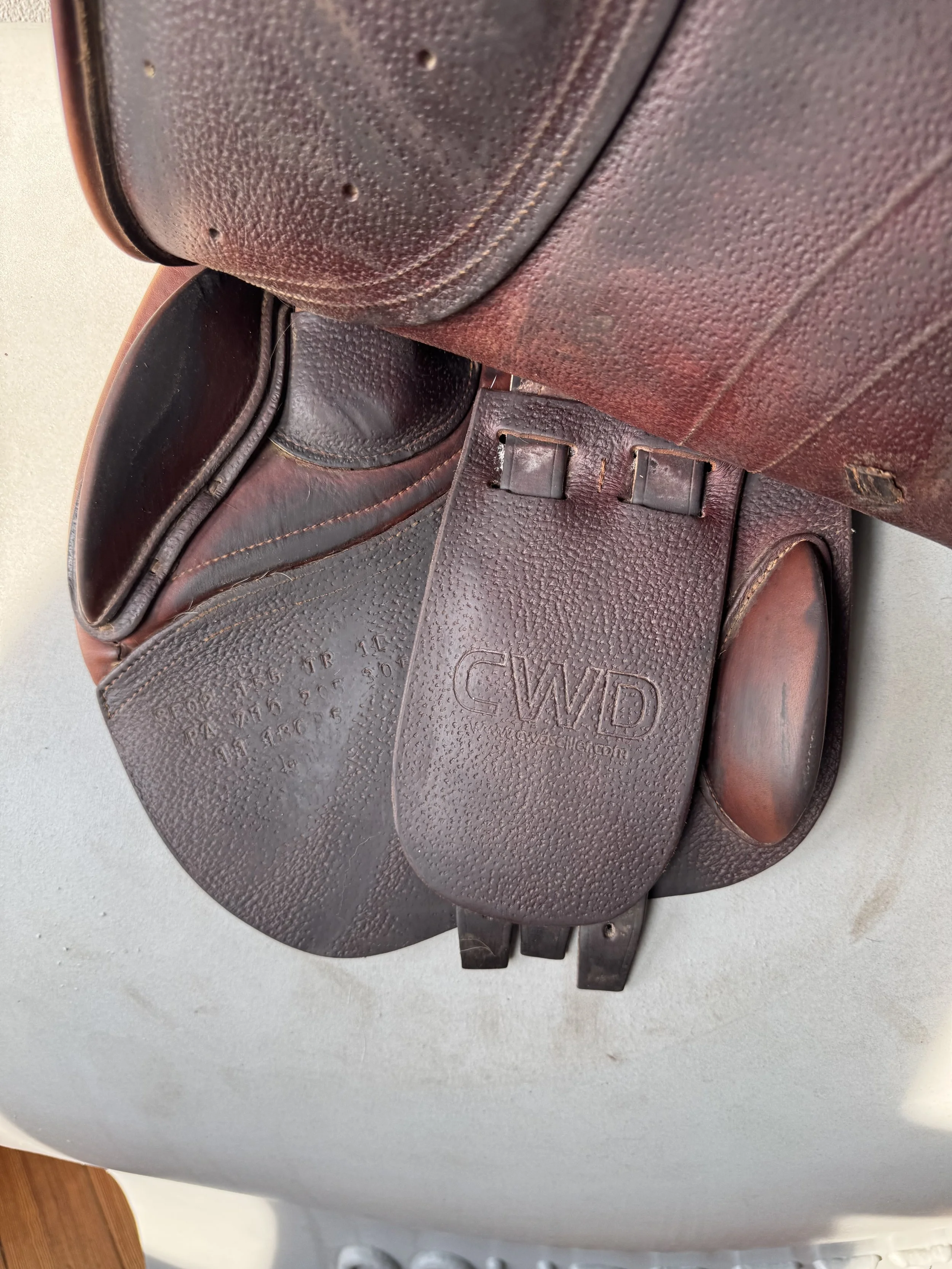15.5" CWD SE02 Child / Pony Saddle - 1L - Underflaps