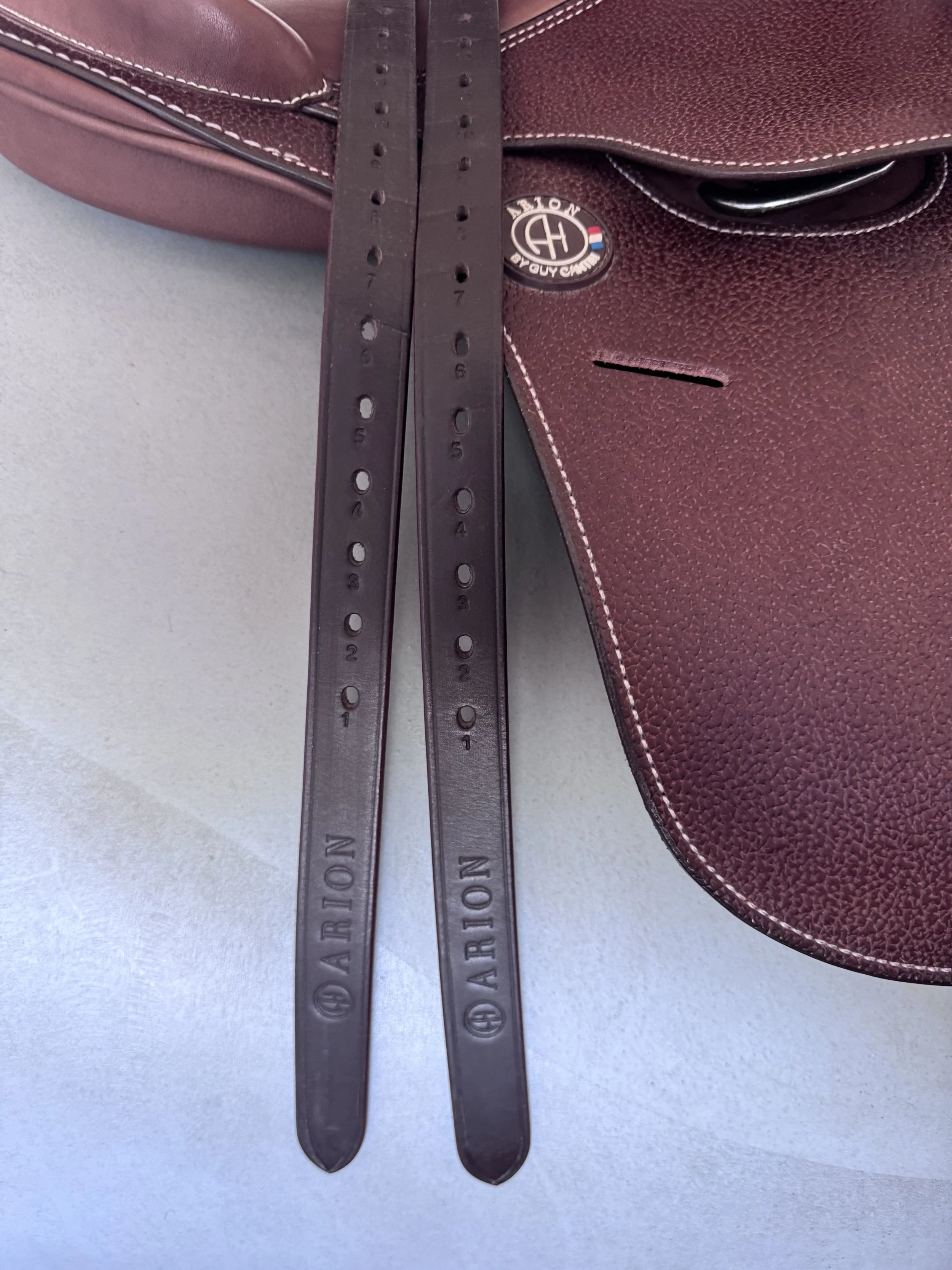 BRAND NEW 12.5" Arion Leadline Saddle - 2025 - Arion Stirrup Leathers