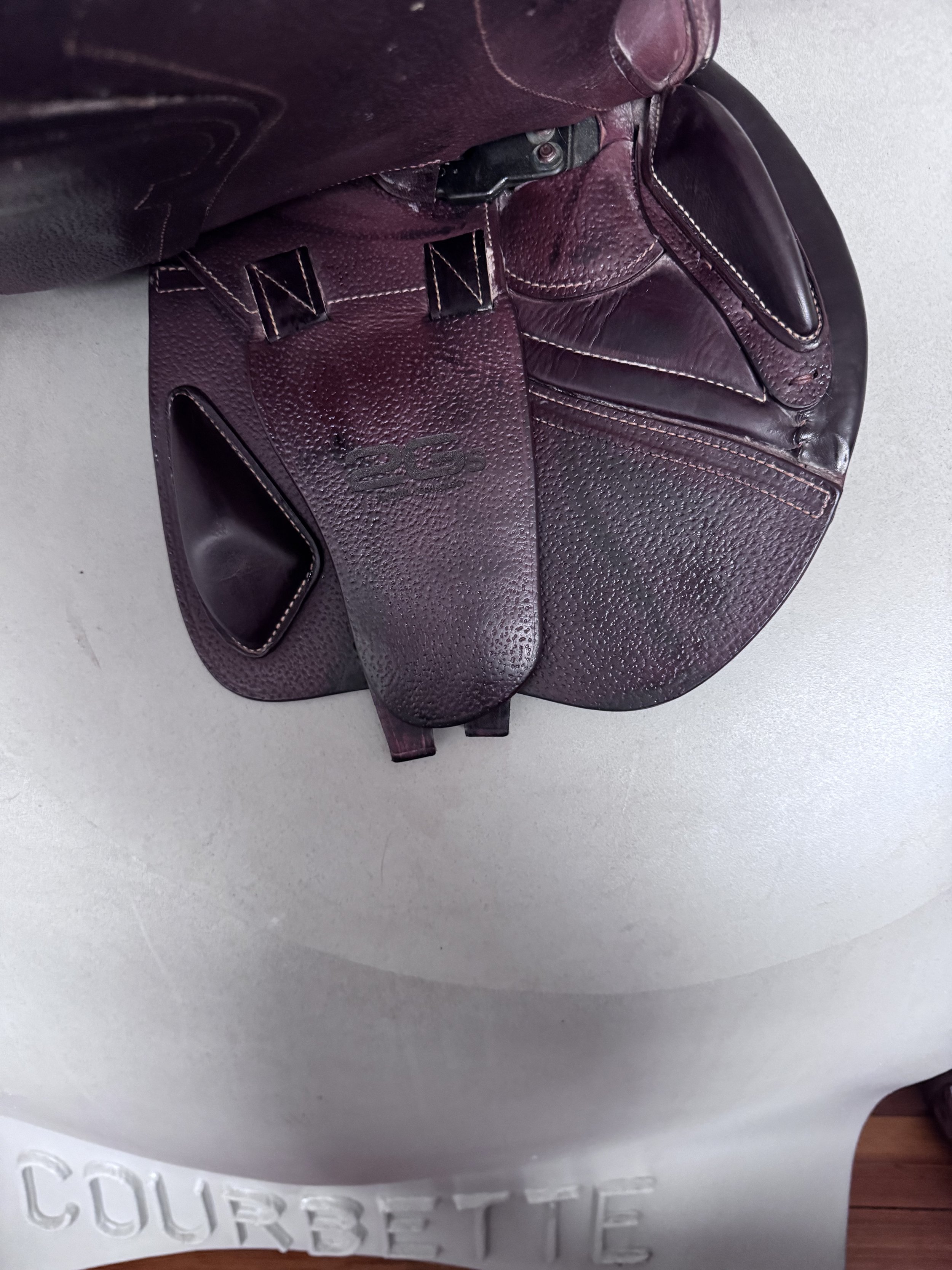 16" CWD SE33 2Gs Child / Pony Saddle - 2018 - 2K - Full Buffalo - Right Underflap 2