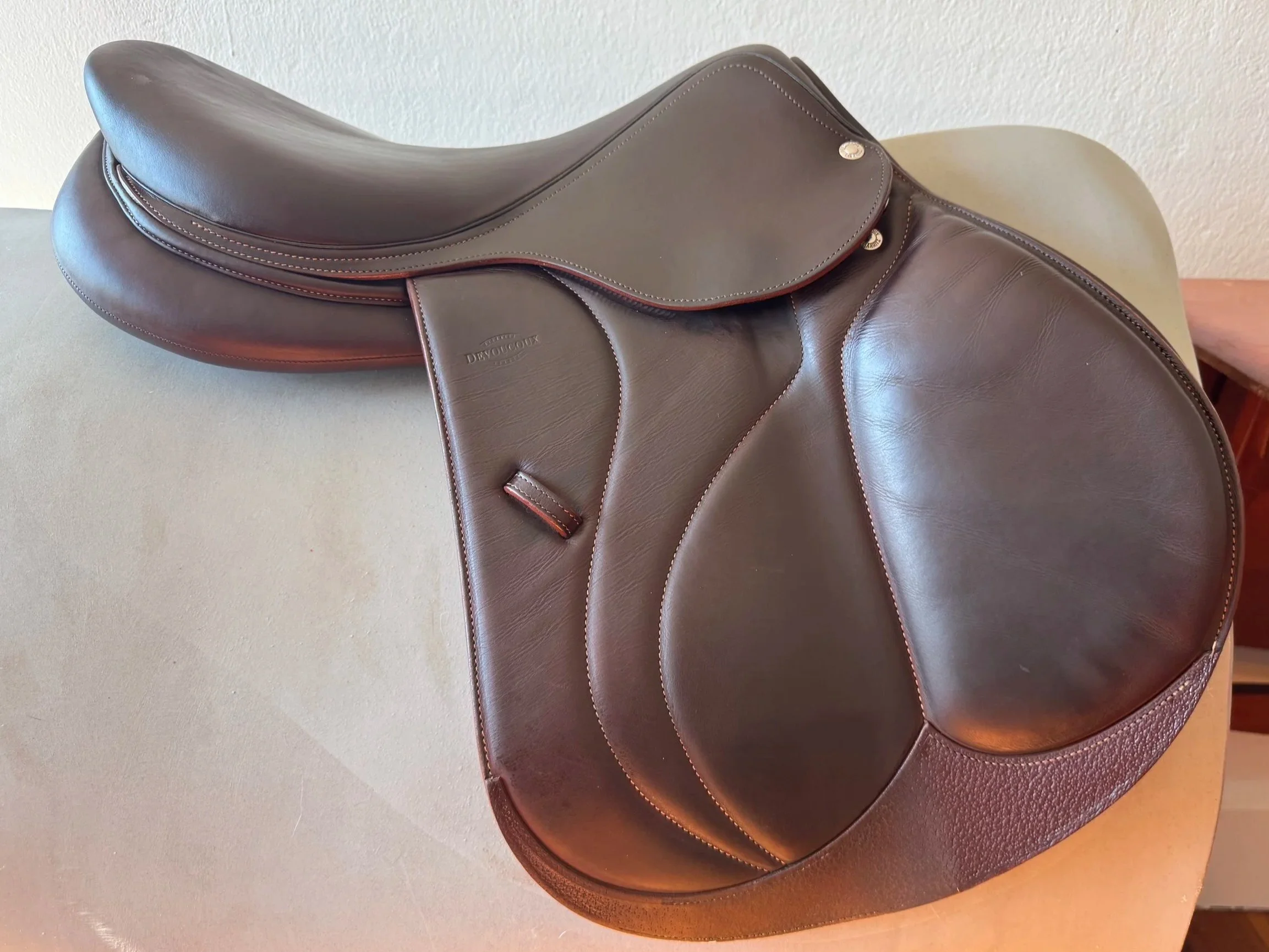 17.5" Devoucoux Biarritz O Saddle - 2024 - 3AA - Right View 2