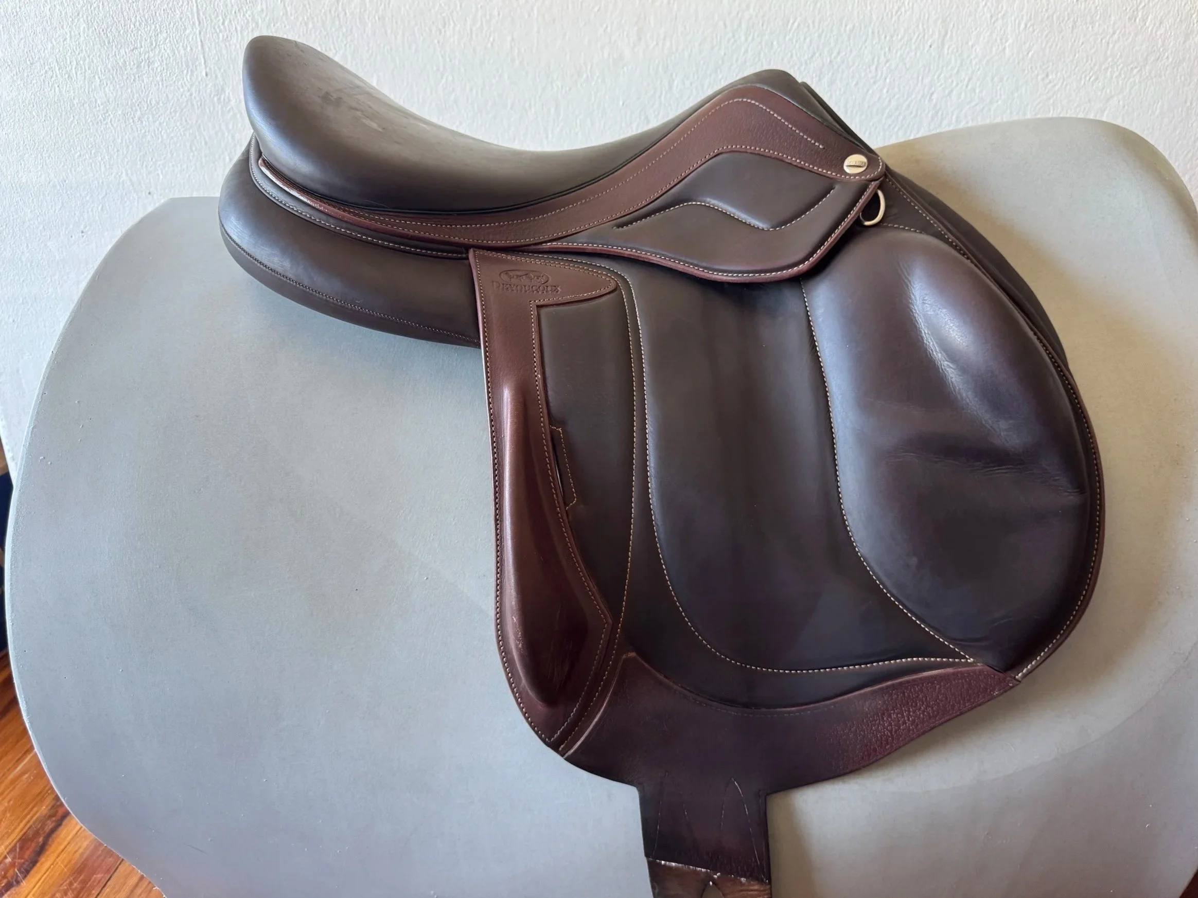 17.5" Devoucoux Chiberta Lab Saddle - 2020 - 3AR - Right View 2