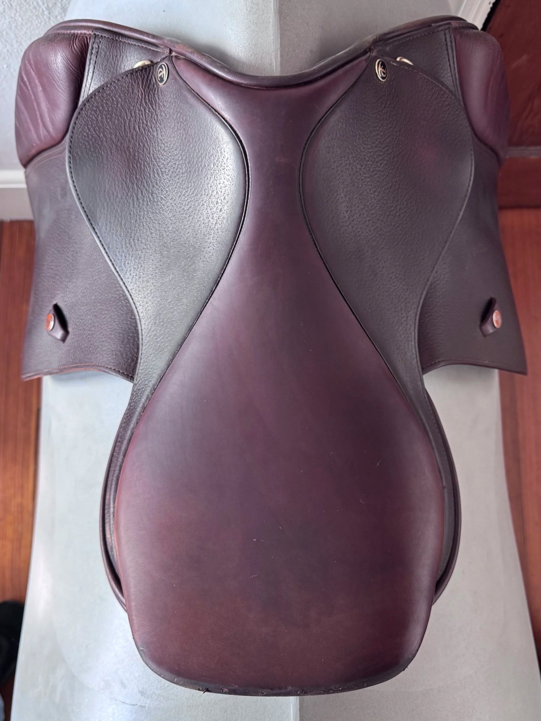 17.5" Tad Coffin A5G2 SmartRide / Smart Ride Performance Saddle - Grain / Calf - Seat 5