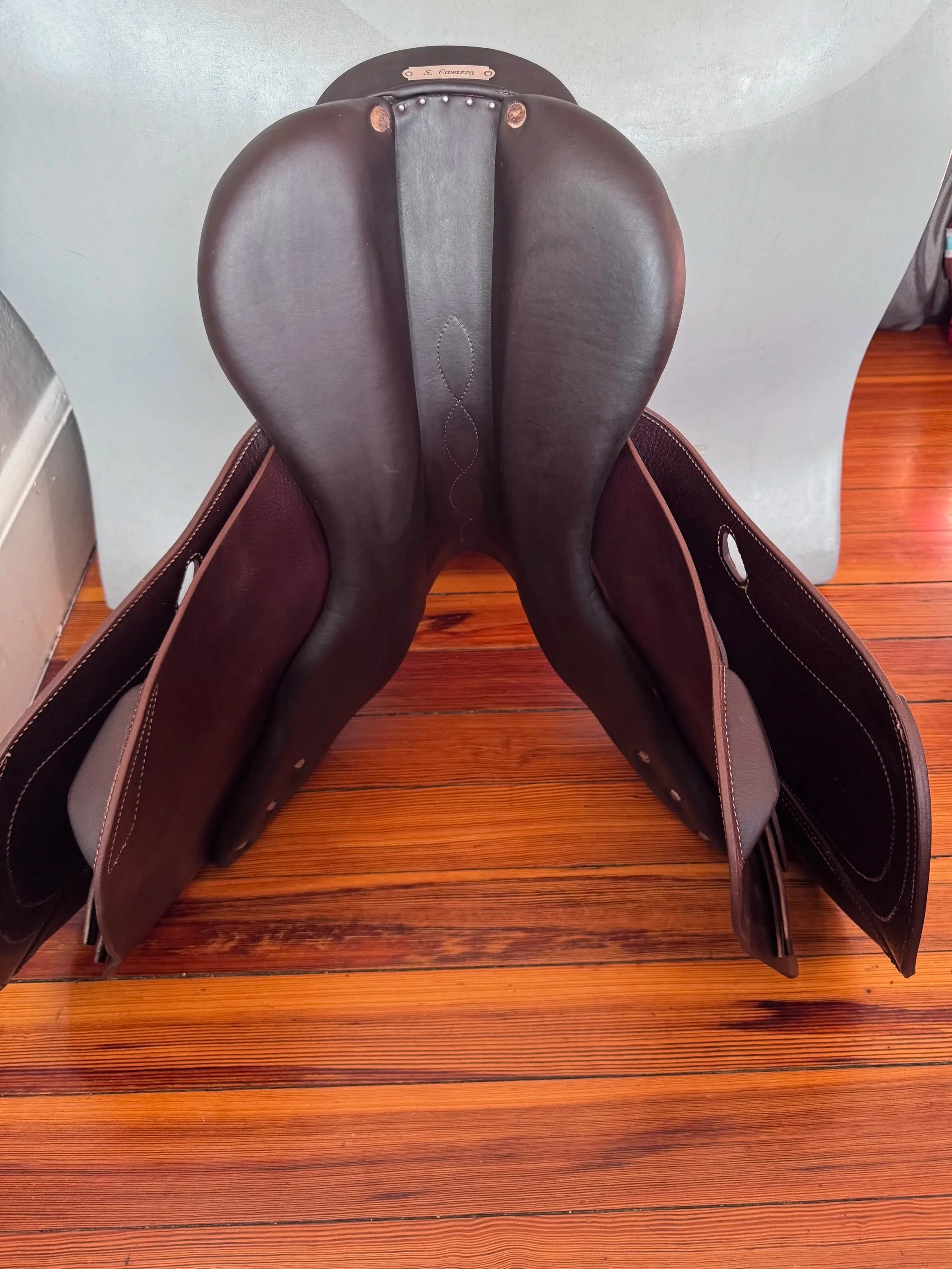 17" Antares Evolution Saddle - 2022 - 3NB - Full Buffalo - A01 WIDE - Panels 3