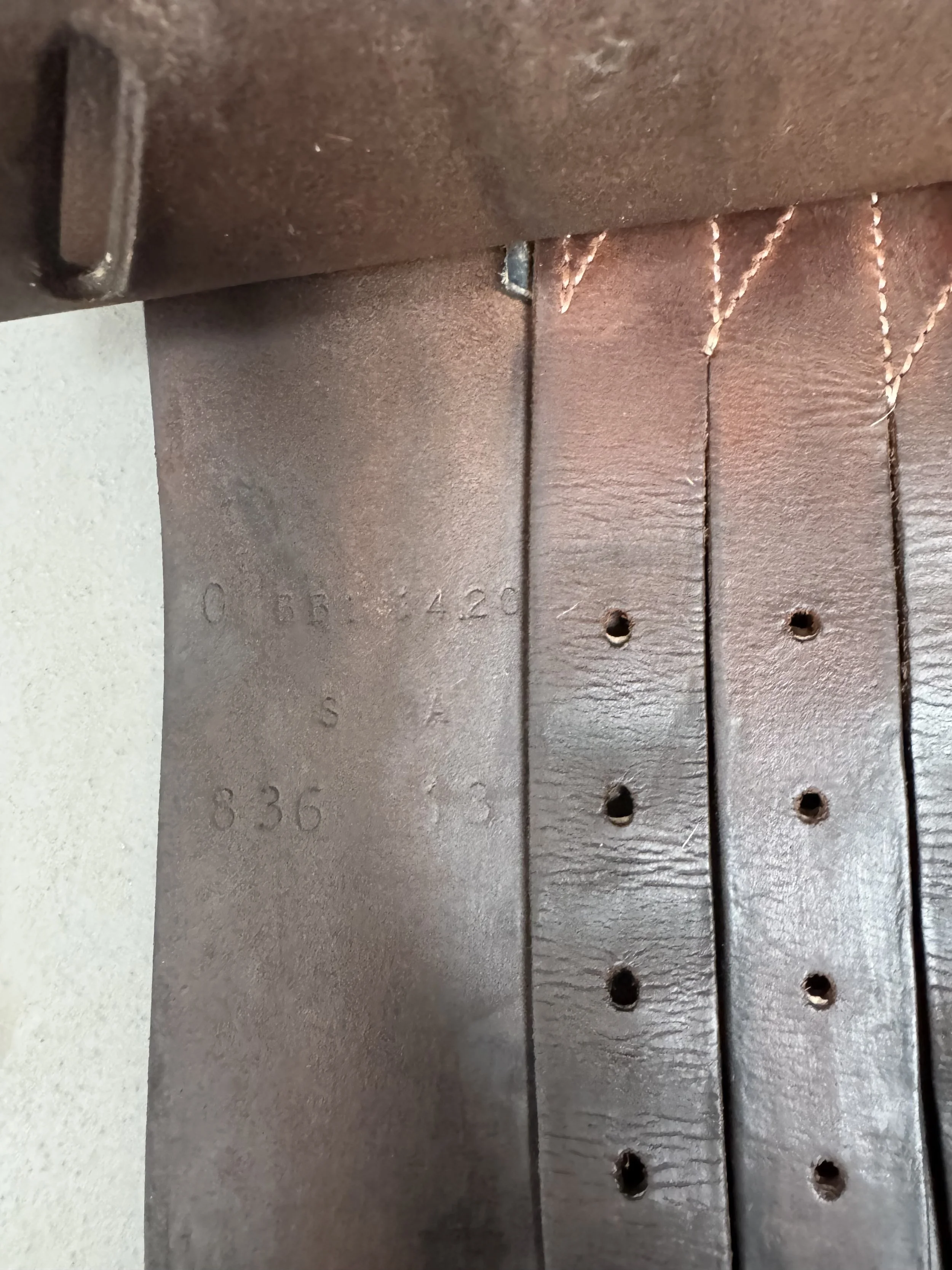 14" BB1 Baby Butet Saddle - Child / Pony - 2013 - Serial Stamp