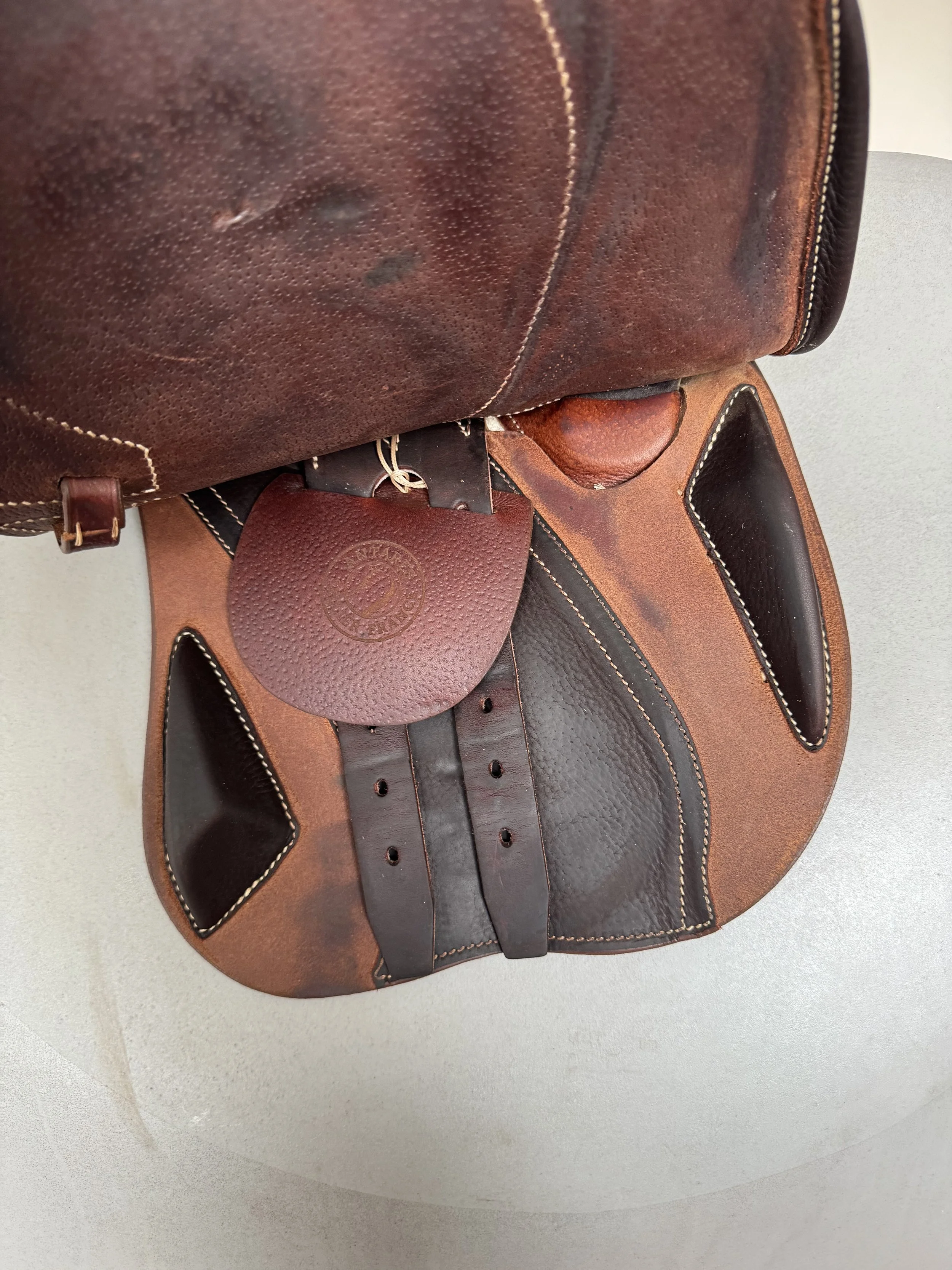 16" Antares Hero Child / Pony Saddle - 2022 - Full Buffalo - MINT - Right Underflap