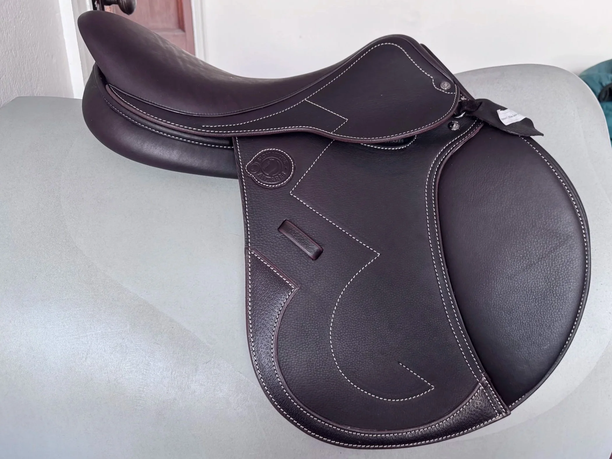 17.5" Antares Signature Saddle - 2025 - 3A - Full Calf - AN Tree - NEW - Right View 2