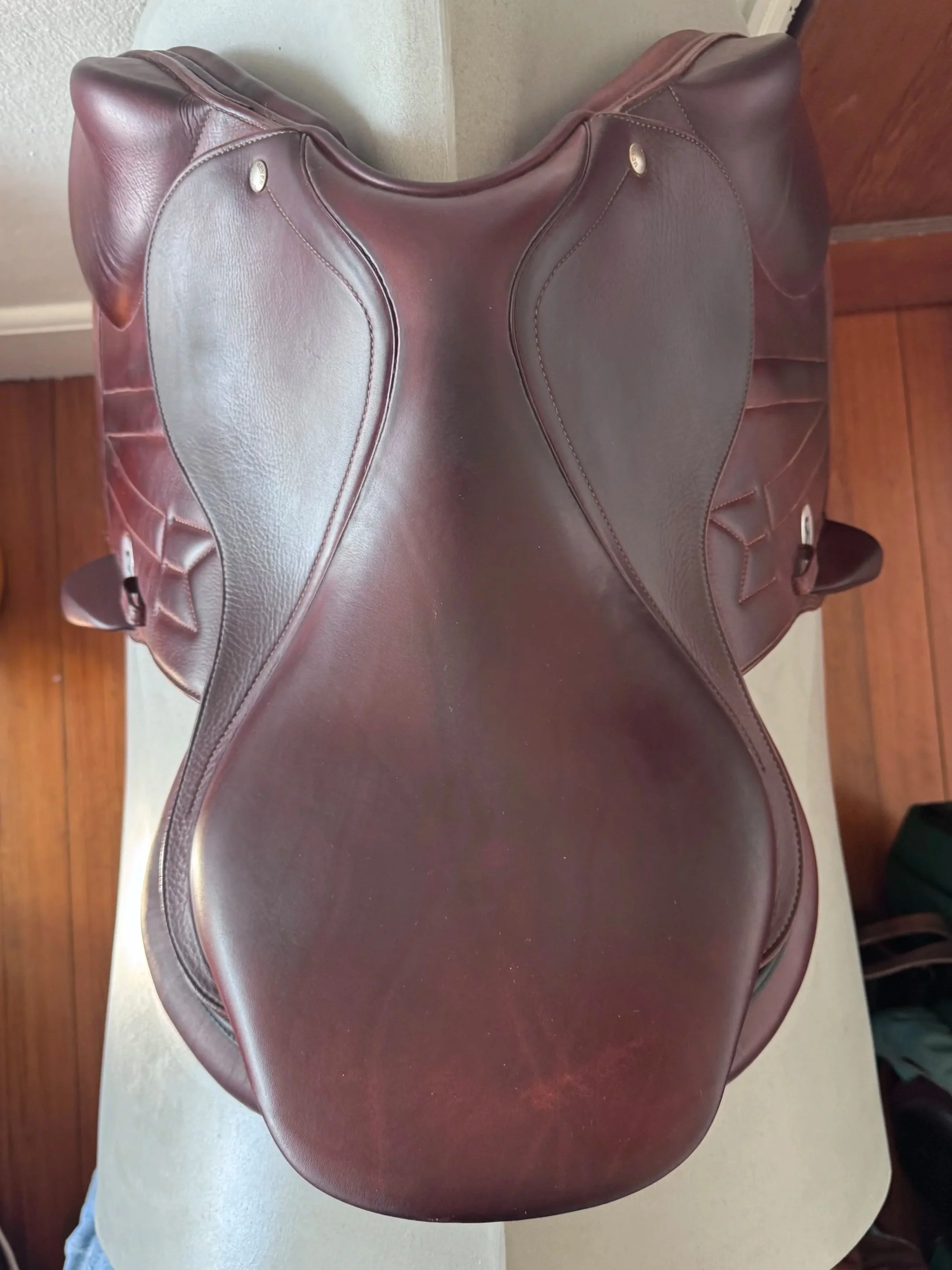 17" Meyer Cross Eventing Saddle - Monoflap XC - 2021 - MINT - Seat 4