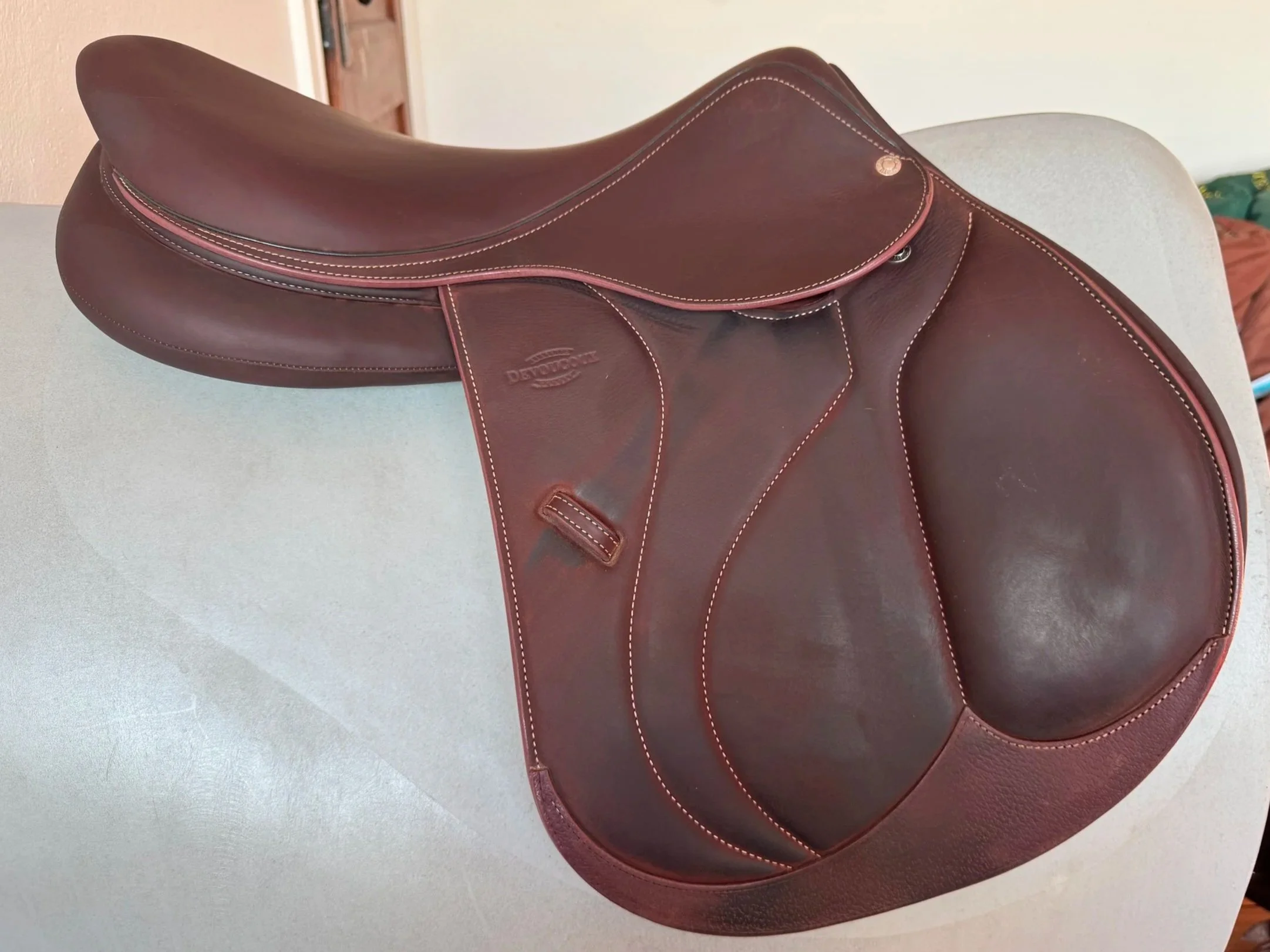 18" Devoucoux Biarritz O Saddle - 2023 - 2A - MINT - LIKE NEW - Right View 3