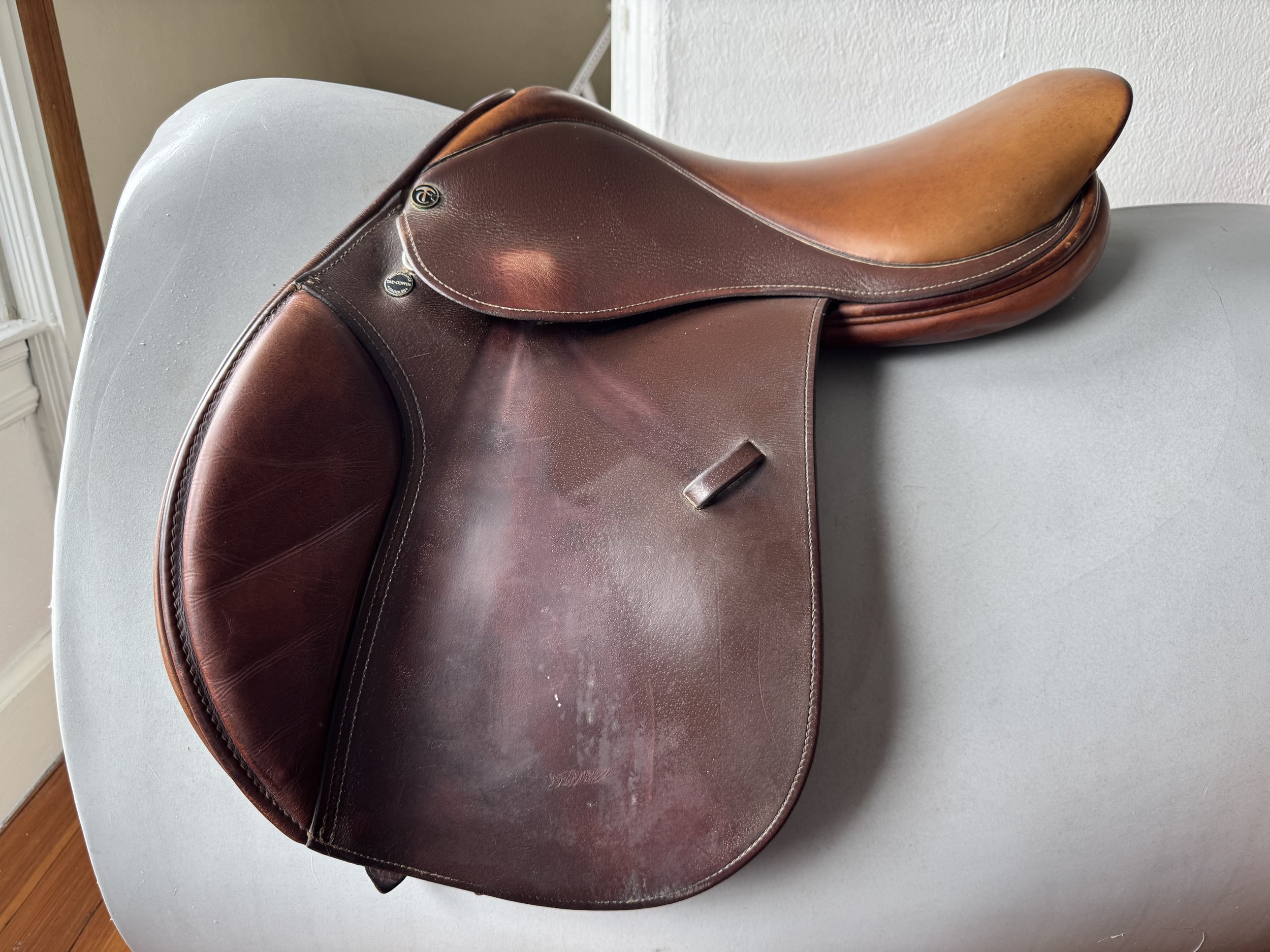 17" Tad Coffin A5G Saddle - Used Tad Coffin Saddle