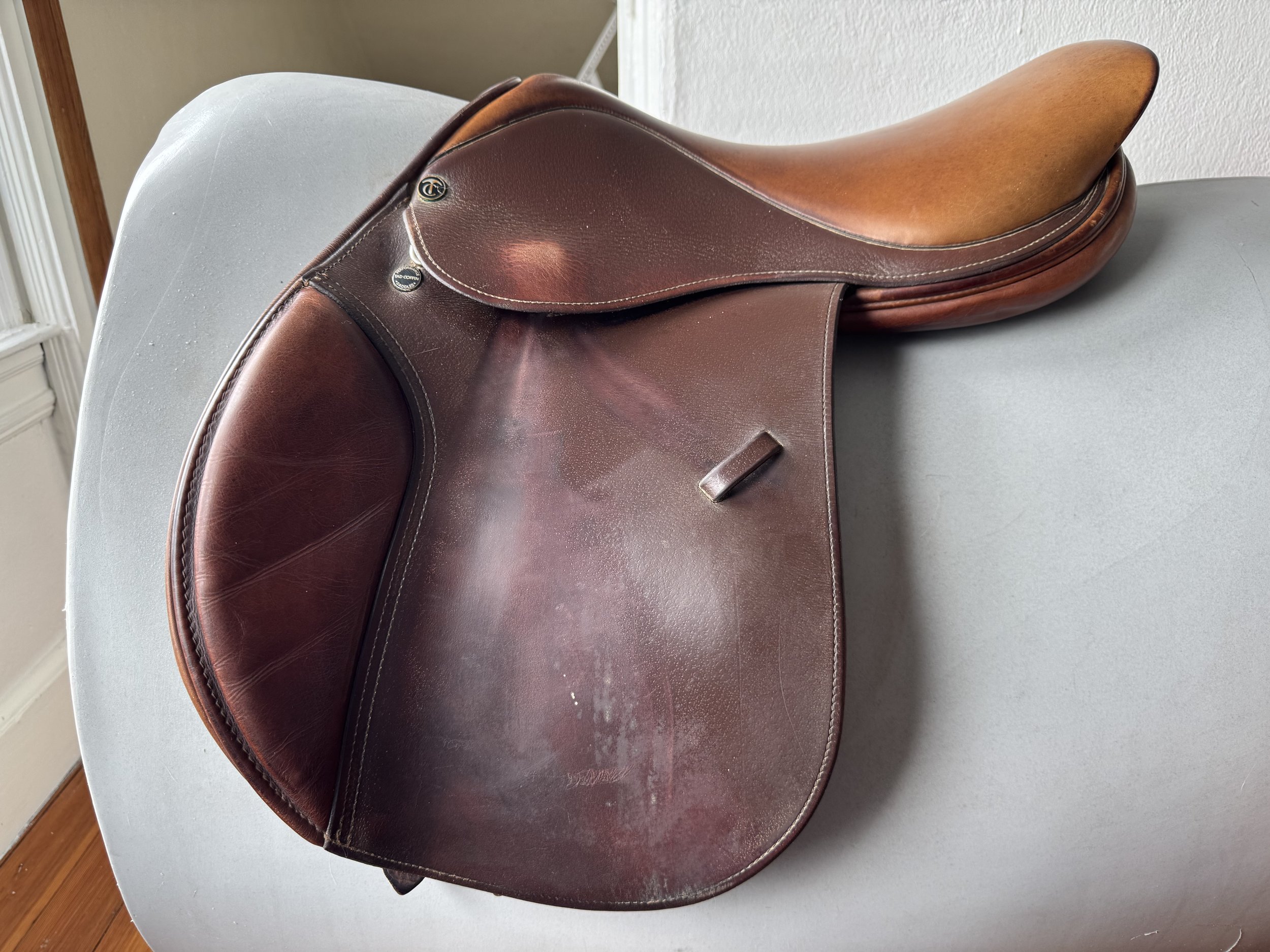 17" Tad Coffin A5G Saddle - Used Tad Coffin Saddle