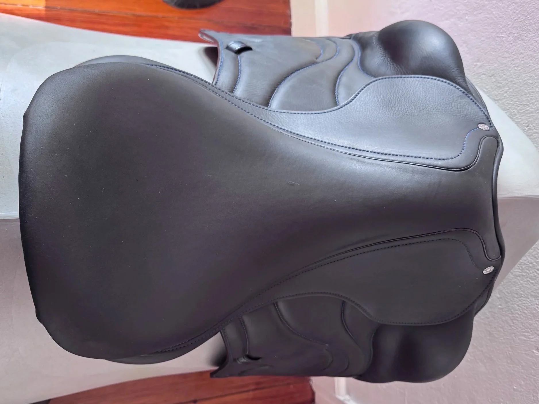 18" Antares Cadence Dressage Saddle - 2023 - 1D - Full Buffalo - Seat 1