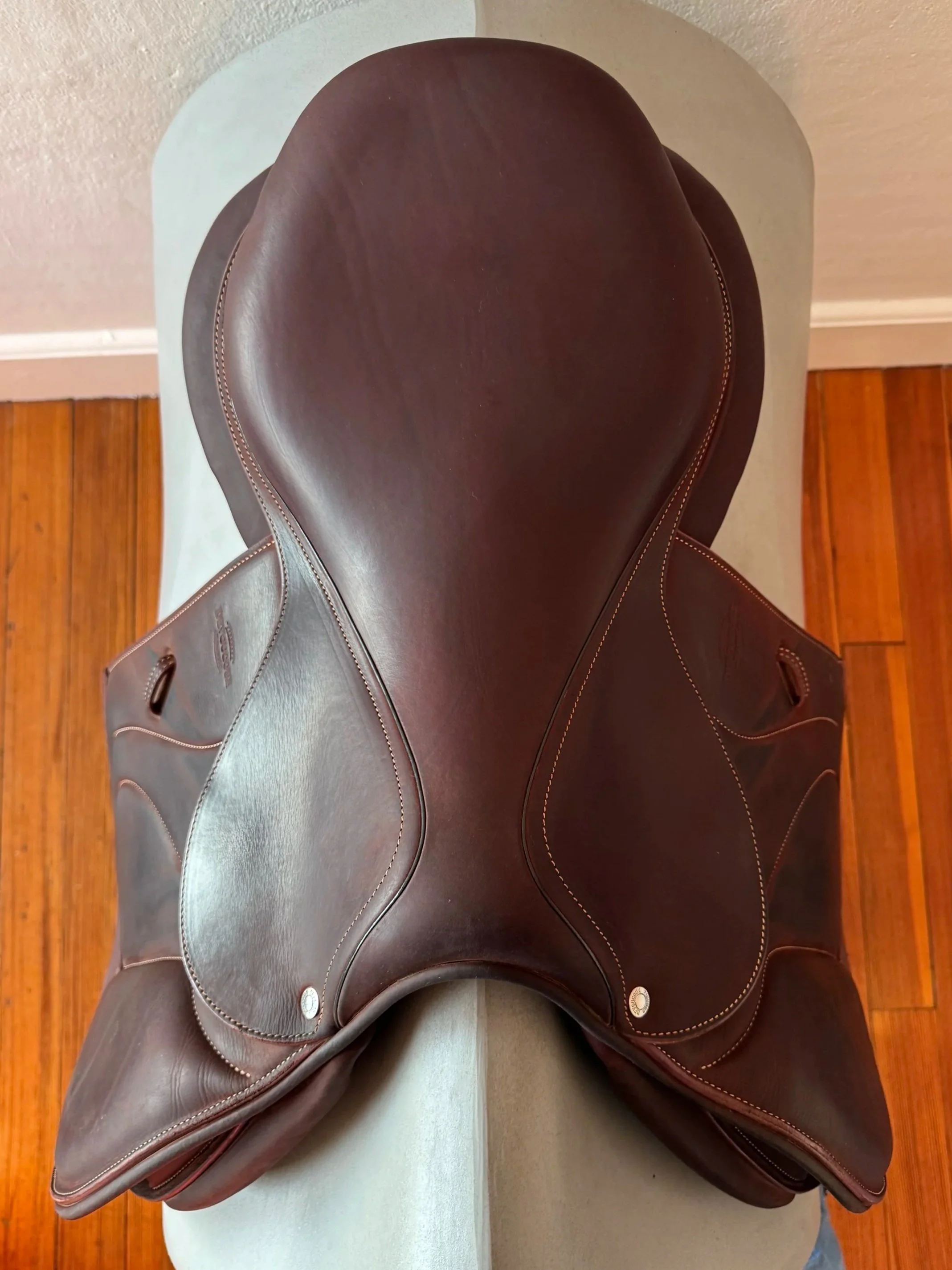 18" Devoucoux Biarritz O Saddle - 2023 - 2A - MINT - LIKE NEW - Seat