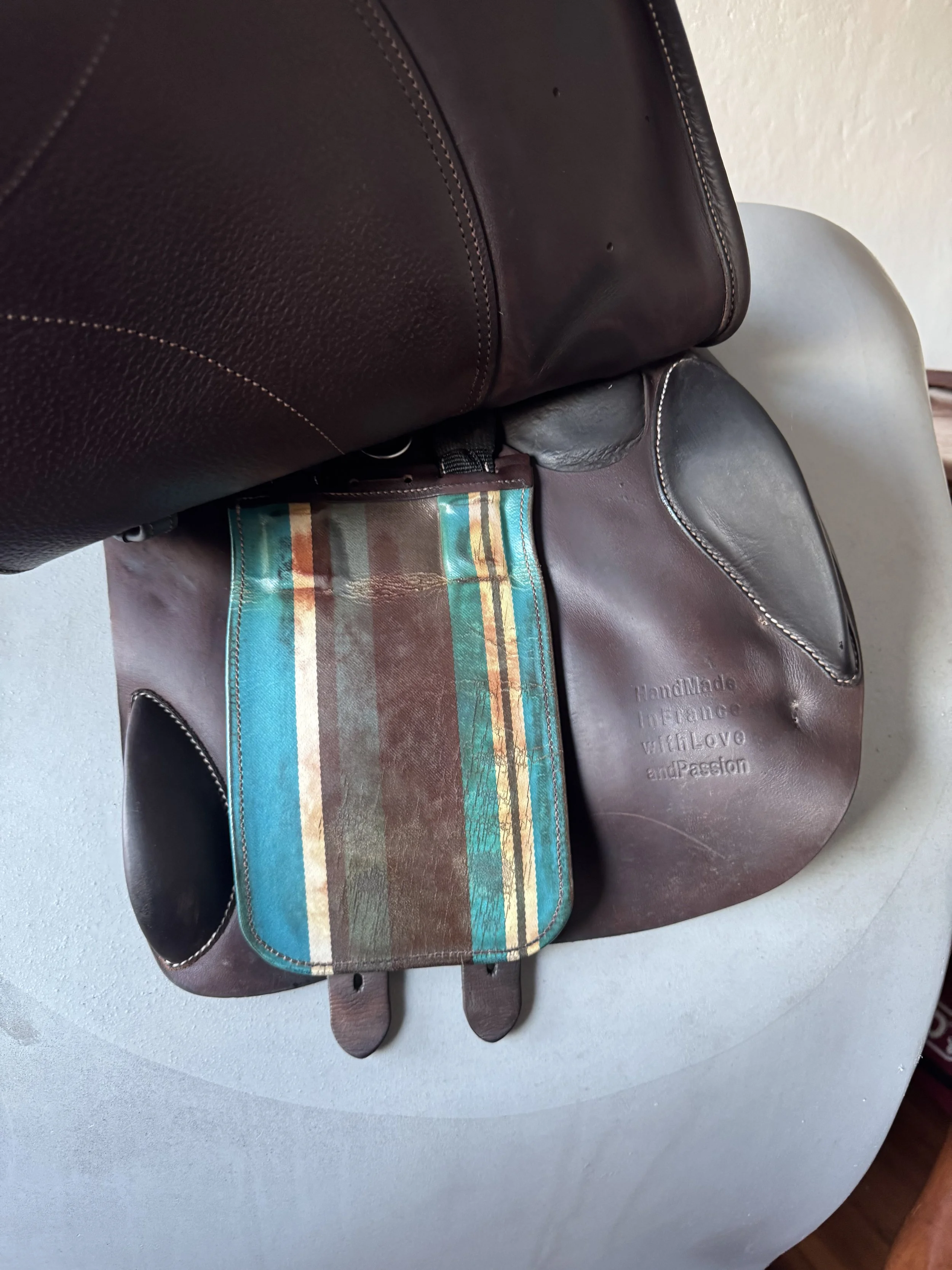 17" Voltaire Palm Beach Pro Saddle - 2019 - Full Buffalo - Right Underflap