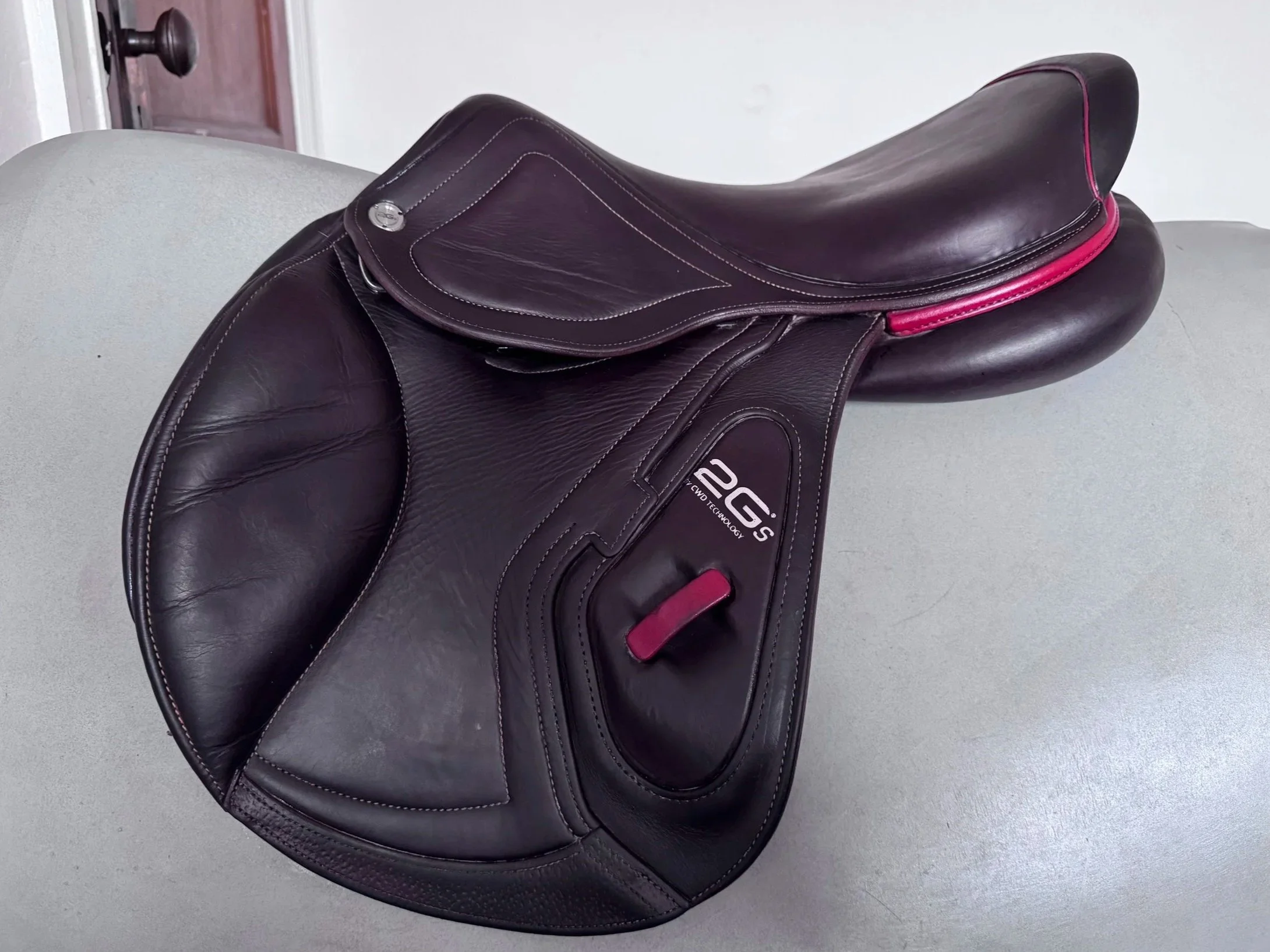 16" CWD SE33 2Gs Child / Pony Saddle - 2018 - 2K - Full Buffalo - Left View 2