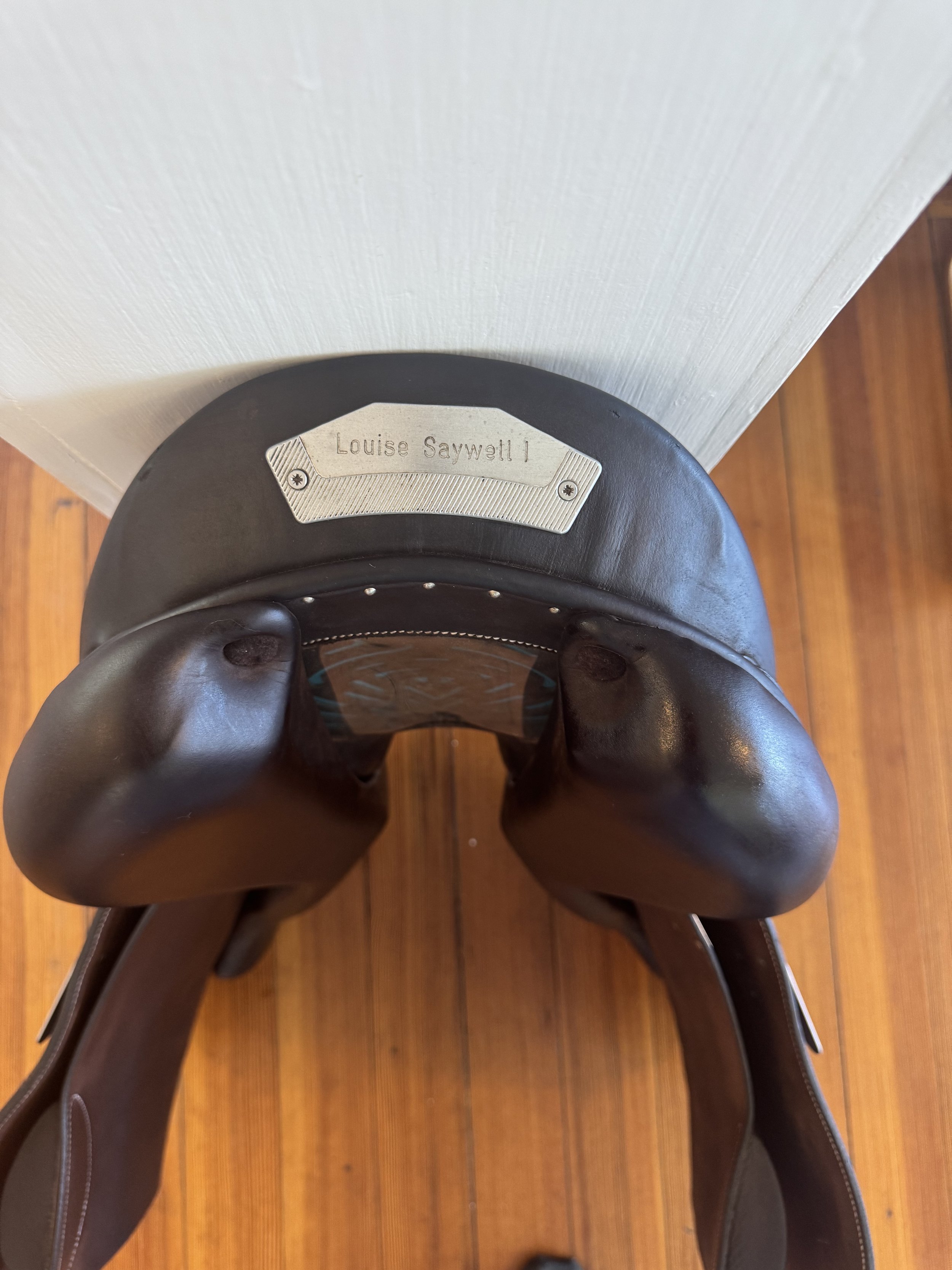 17.5" Voltaire Blue Infinite Saddle