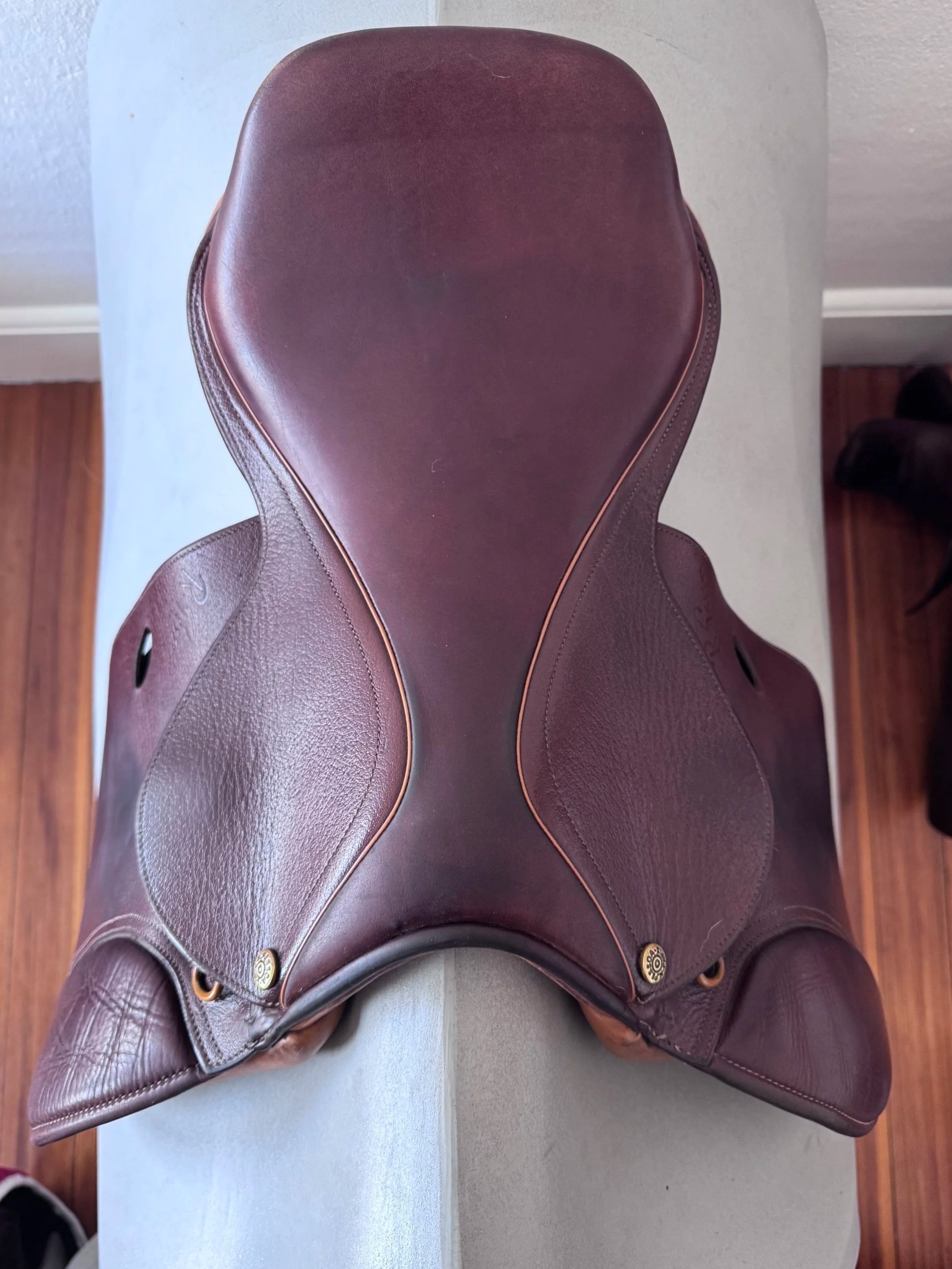 14" Pessoa Rodrigo Pony XCH Saddle - Exchangable Gullet - Seat 2