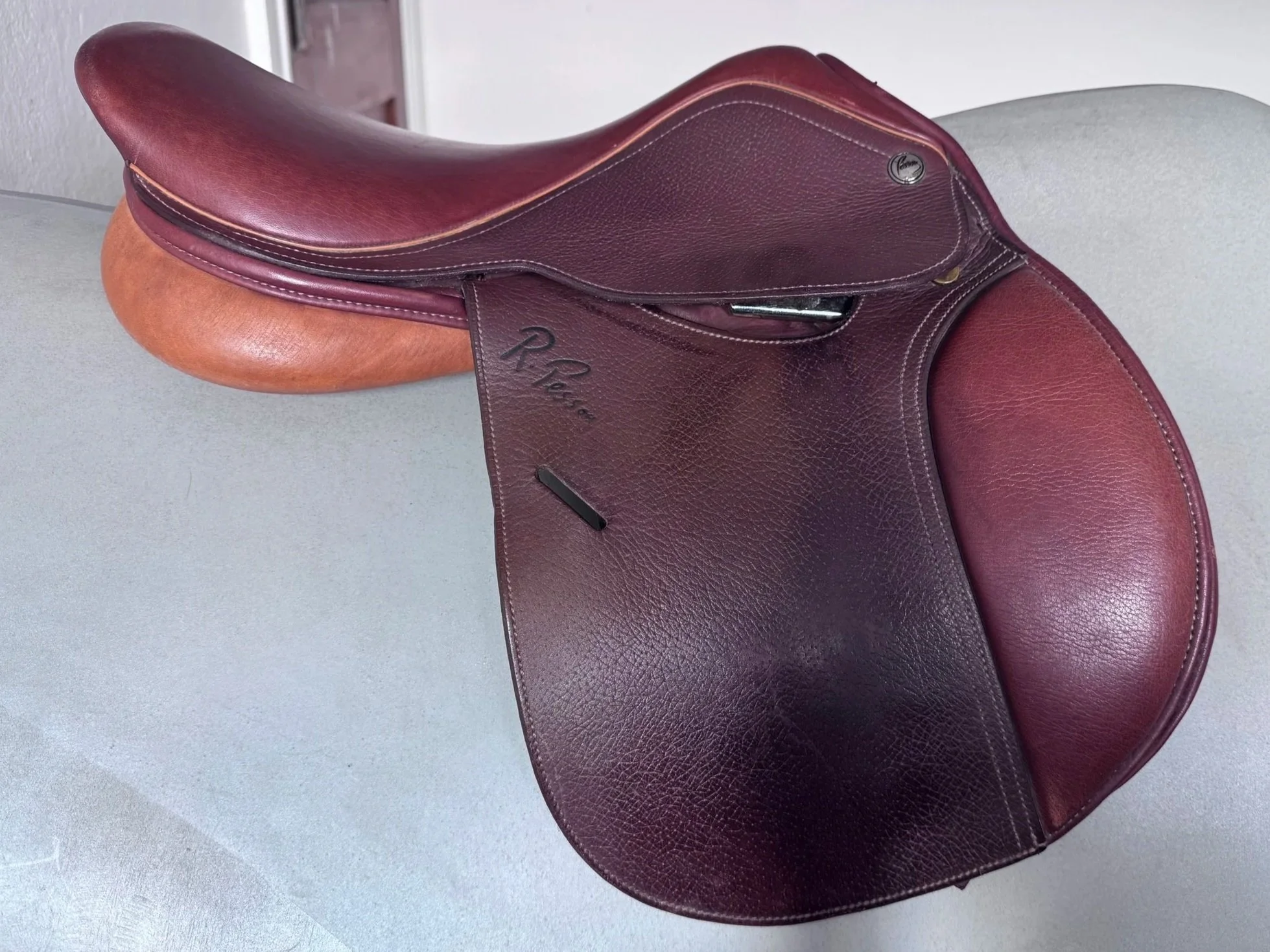 14" Pessoa Rodrigo Pony Saddle - Child / Pony - Excellent - Right View 3