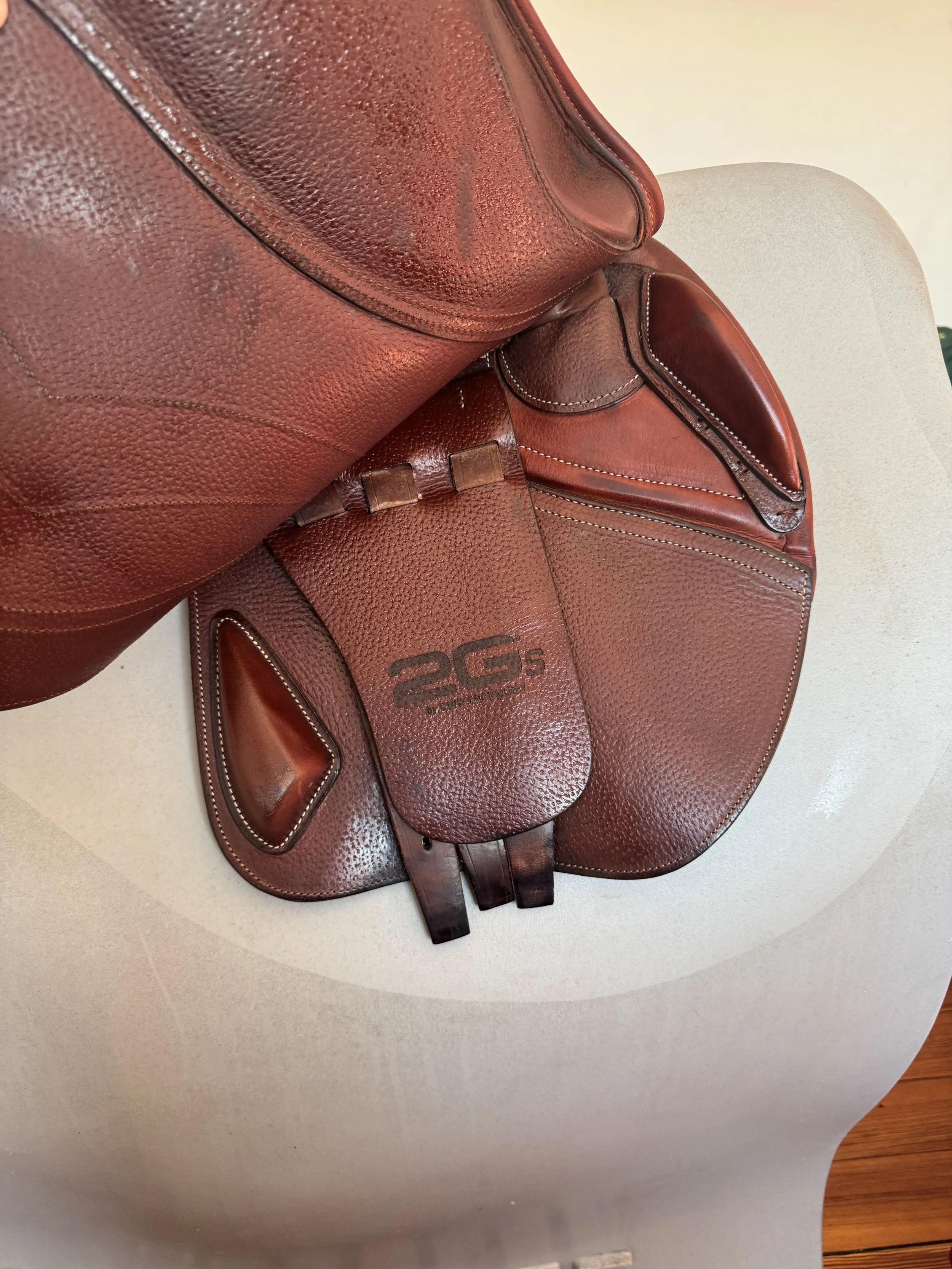 16.5" CWD SE31 Mademoiselle 2Gs Saddle - 2022 - 2L - Full Buffalo - Underlfap