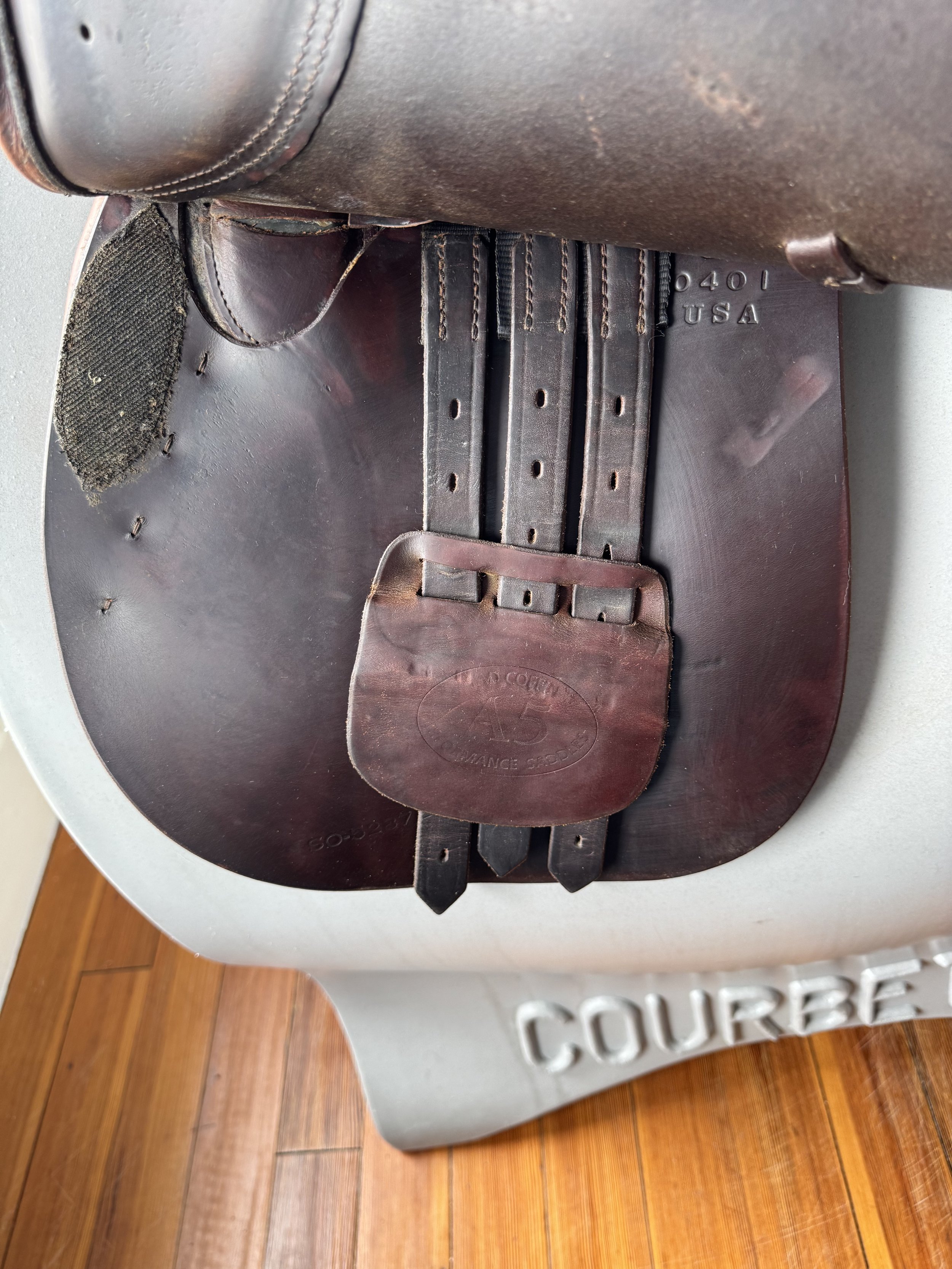 18" Tad Coffin A5G Jump Saddle - Used Tad Coffin Saddles