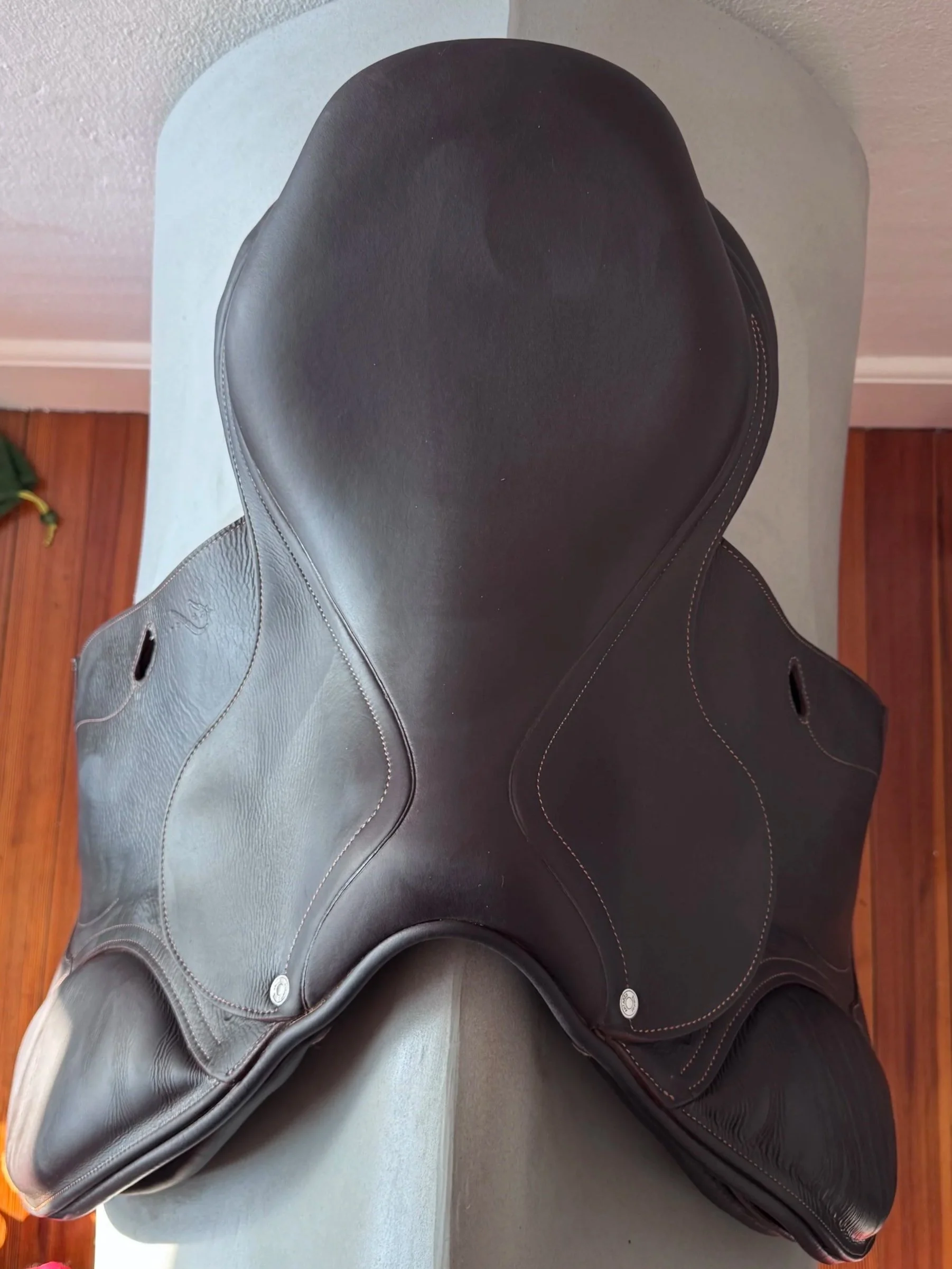 17" Antares Evolution Saddle - 2022 - 3NB - Full Buffalo - A01 WIDE - Seat 3