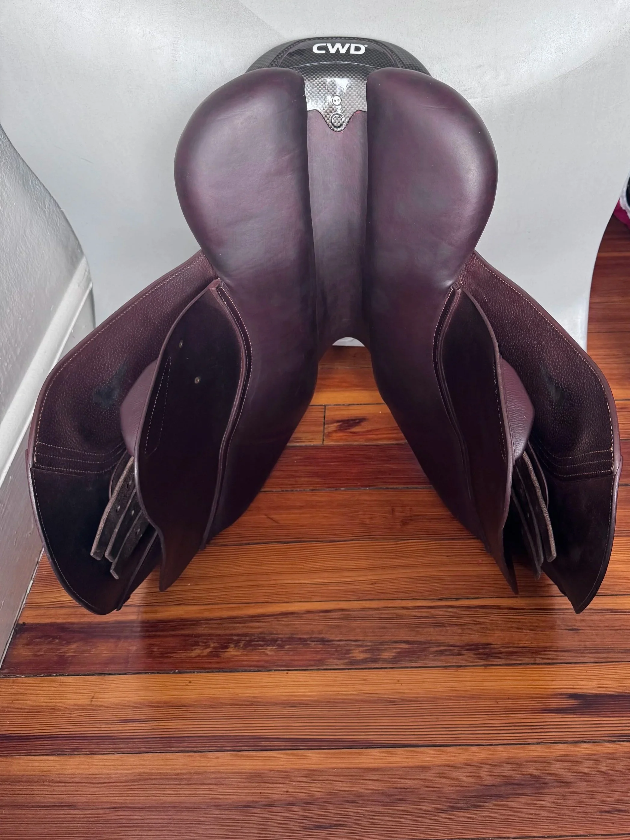 17" CWD SE25 2Gs Saddle - 2018 - 2C - Grain / Buffalo - MINT - Panels 3