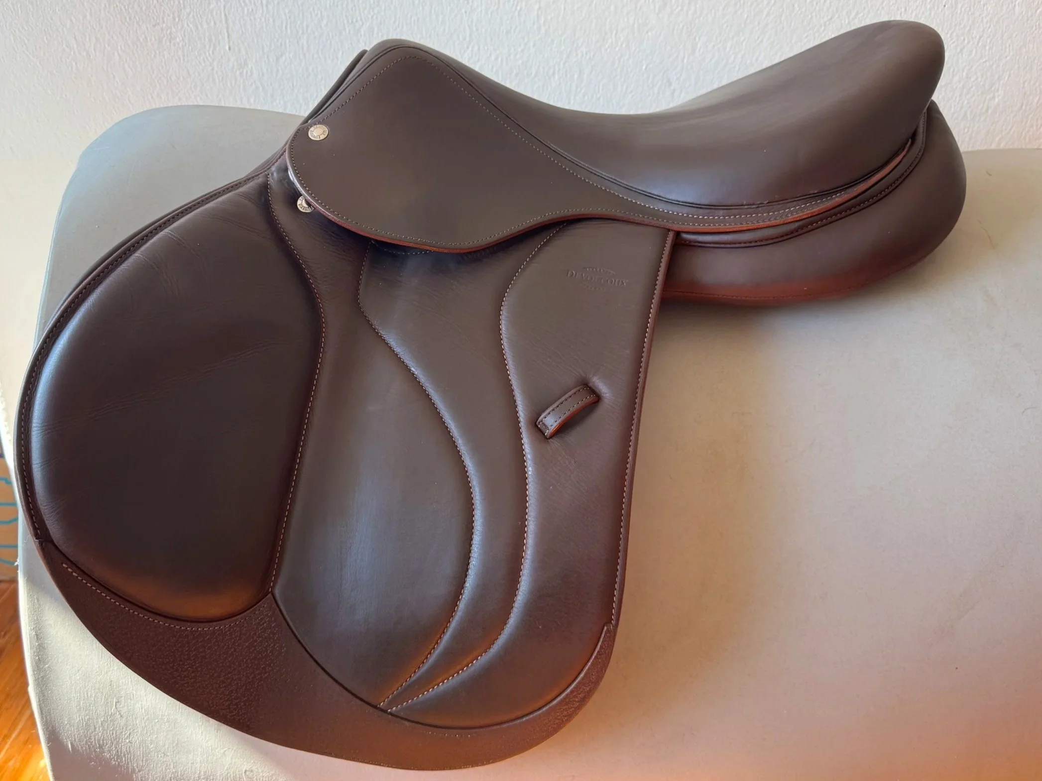 17.5" Devoucoux Biarritz O Saddle - 2024 - 3AA - Left View 2