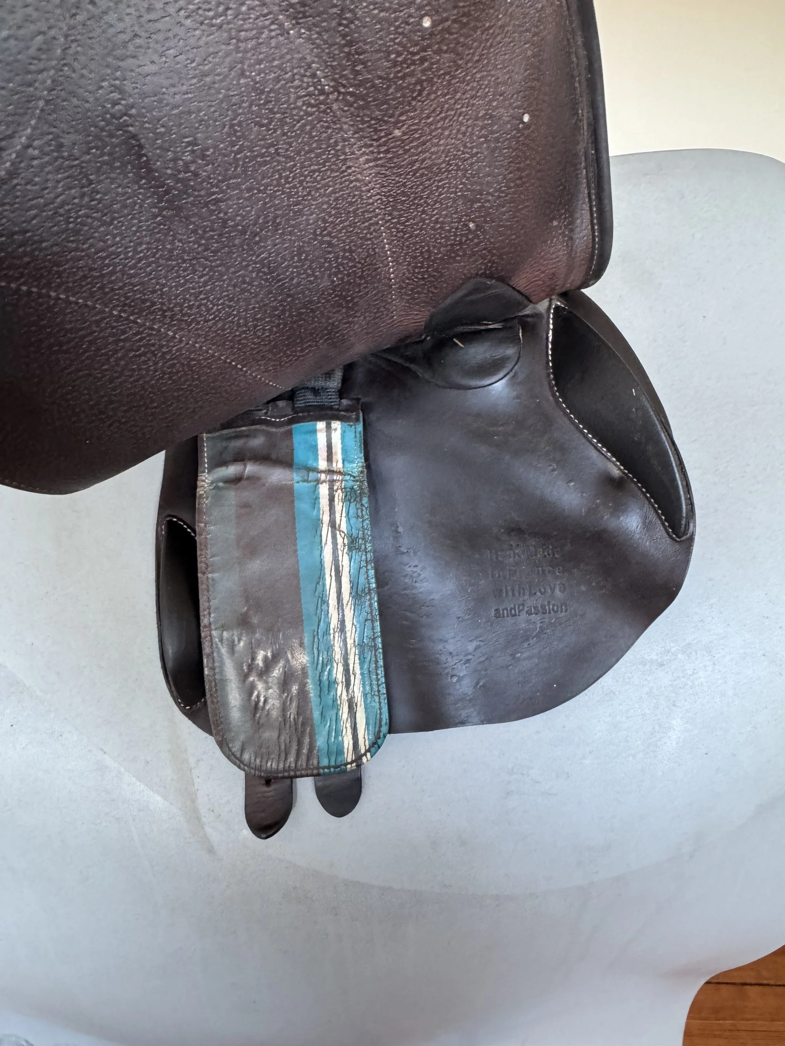 15.5" Voltaire Welli Children's / Pony Saddle - 2019 - 0A - Full Buffalo - Underflap 2