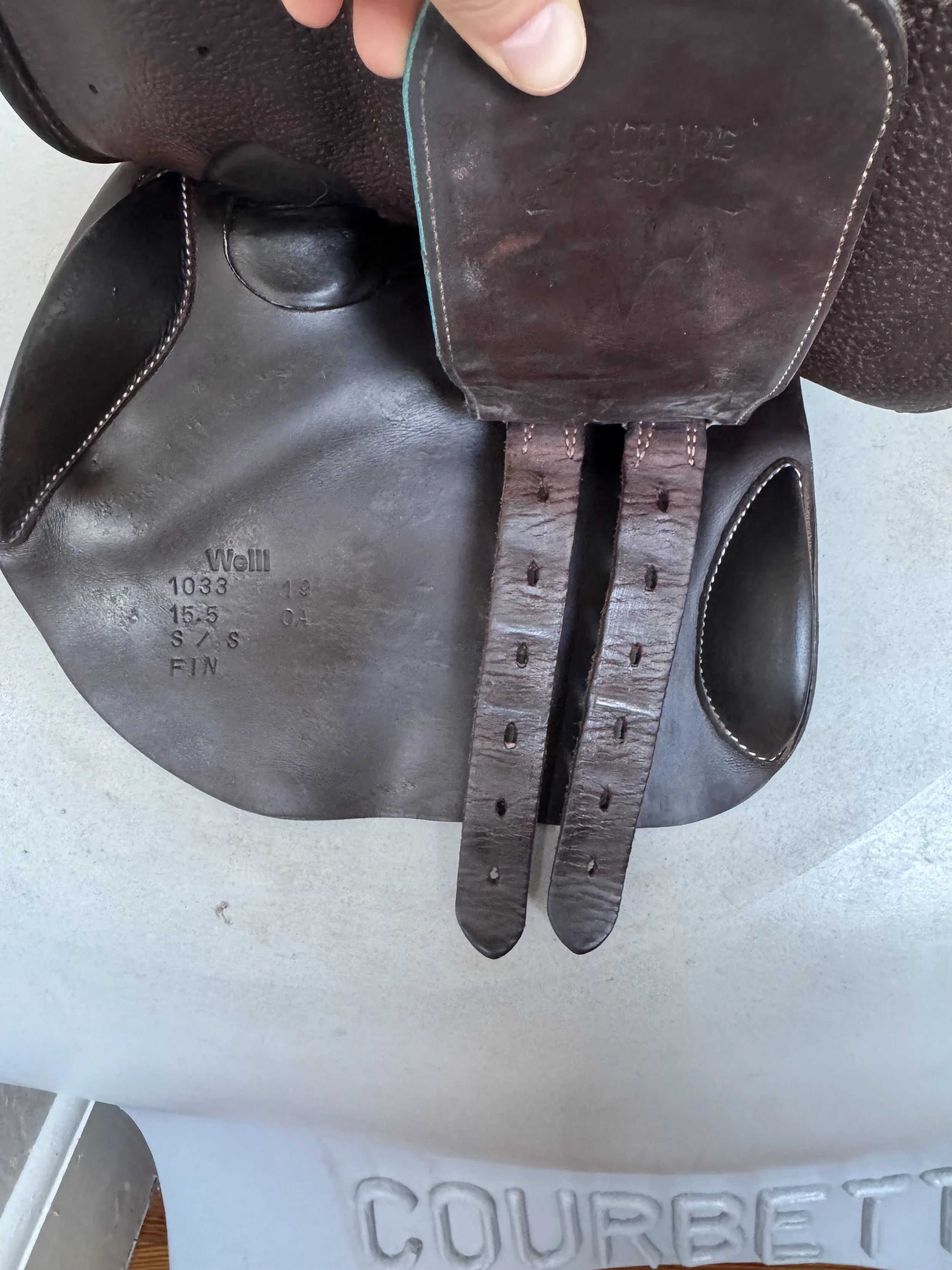 15.5" Voltaire Welli Children's / Pony Saddle - 2019 - 0A - Full Buffalo - Billets 1