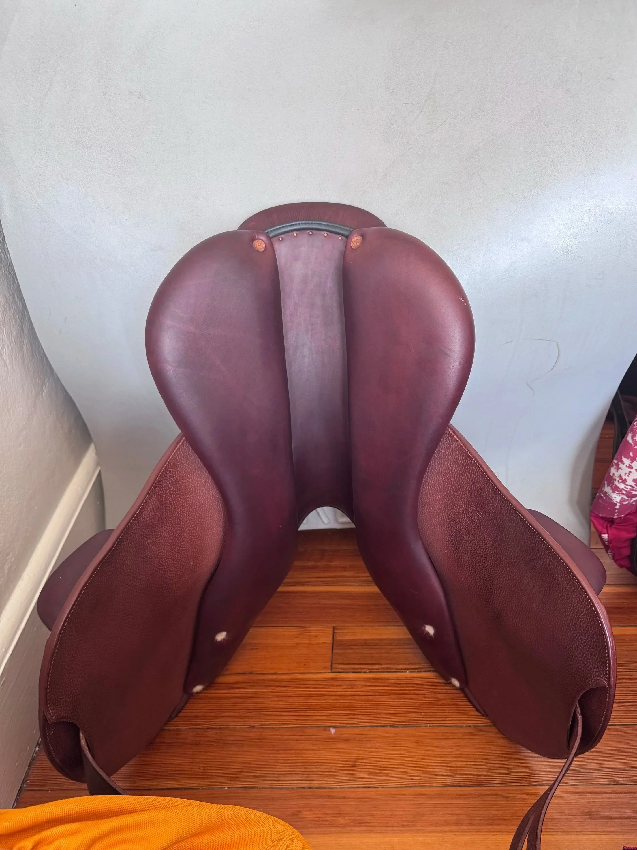 17" Meyer Cross Eventing Saddle - Monoflap XC - 2021 - MINT - Panels 1