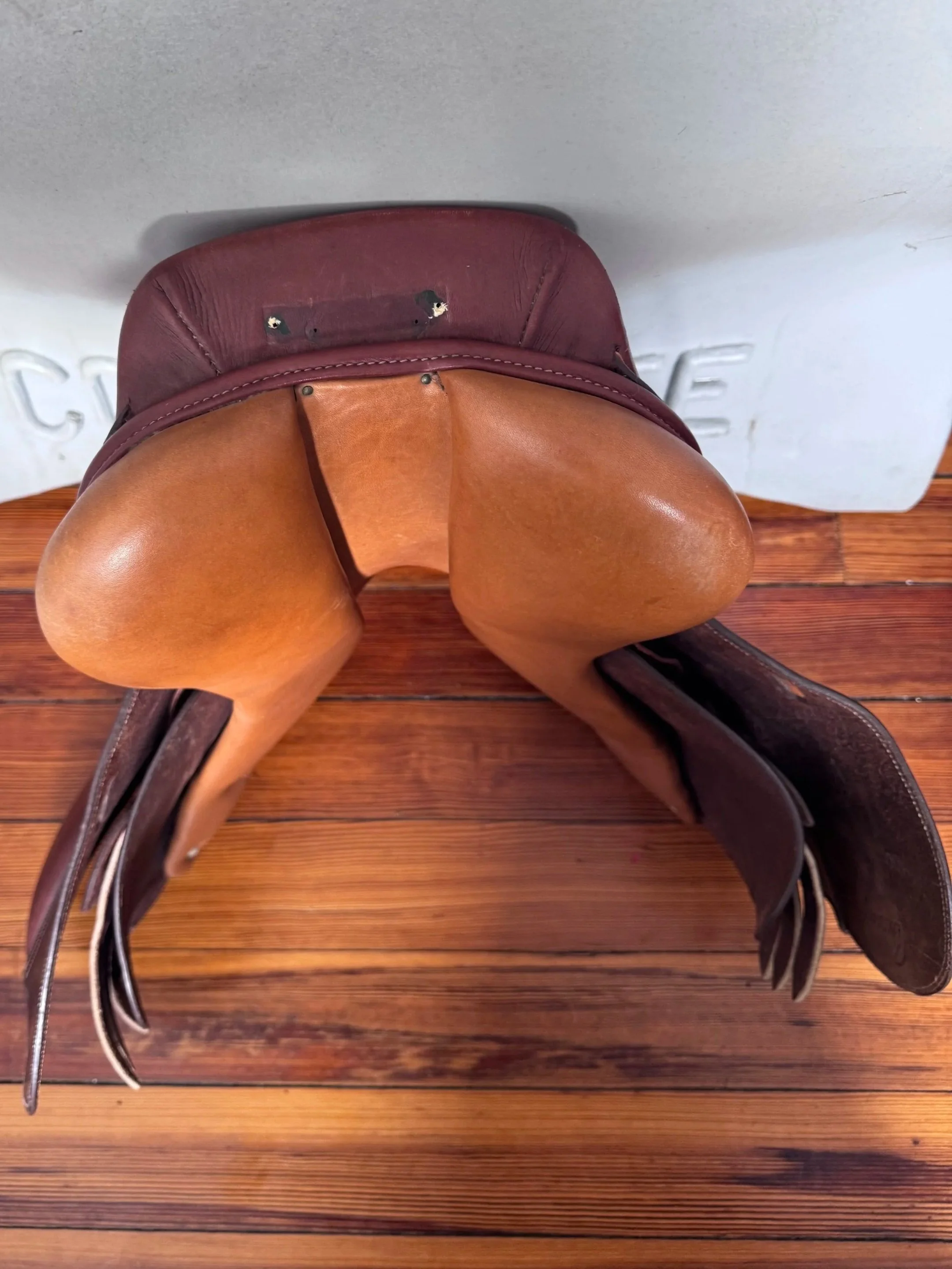 14" Pessoa Rodrigo Pony Saddle - Child / Pony - Excellent - Cantle