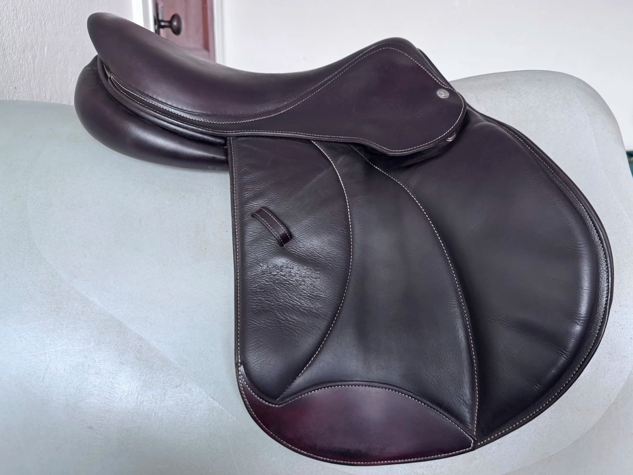 16.5" Voltaire Palm Beach PRO Saddle - 2017 - 2A - Full Buffalo - Right Side 5